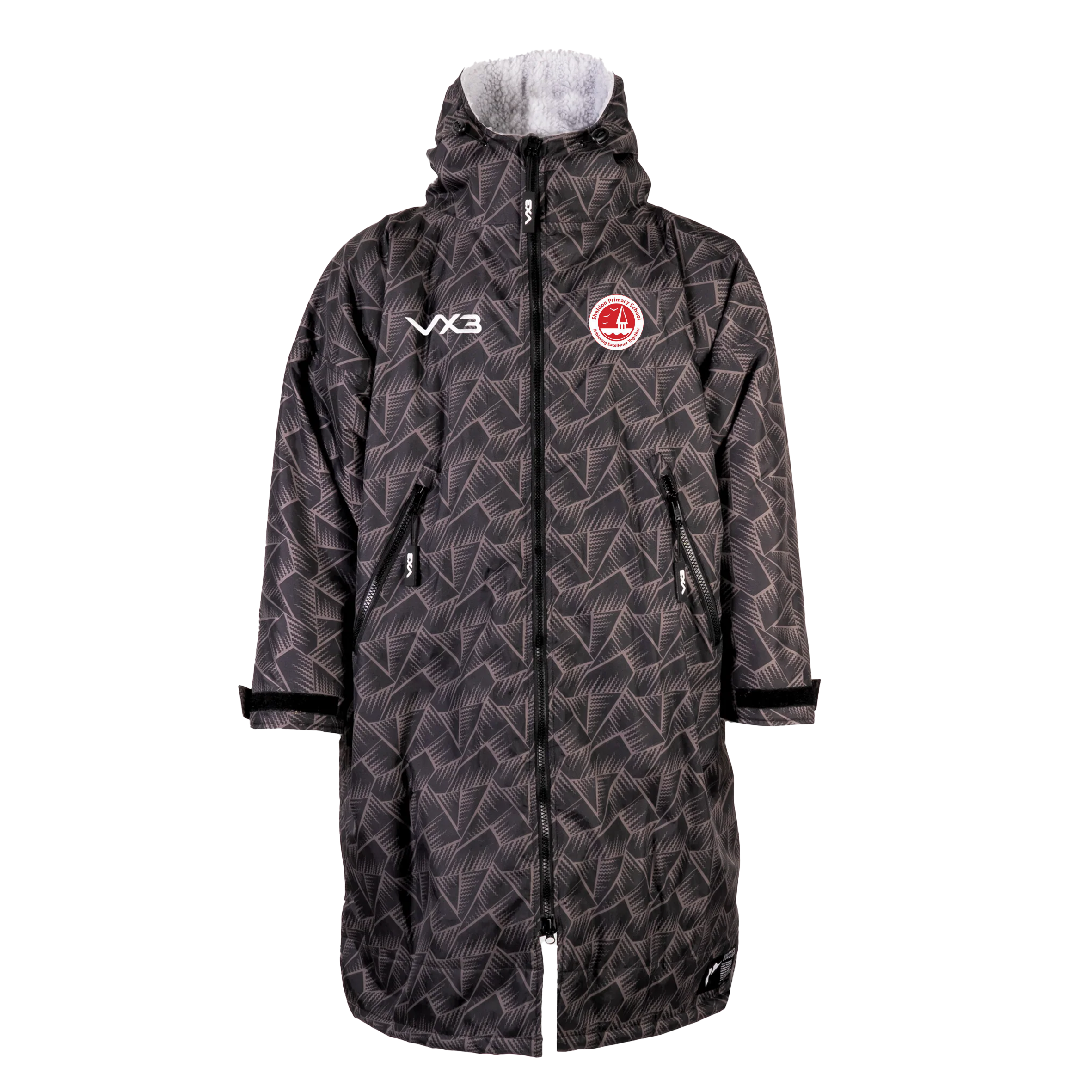 Shaldon Primary School Duro Elite Sports Robe Storm/Grey Kids
