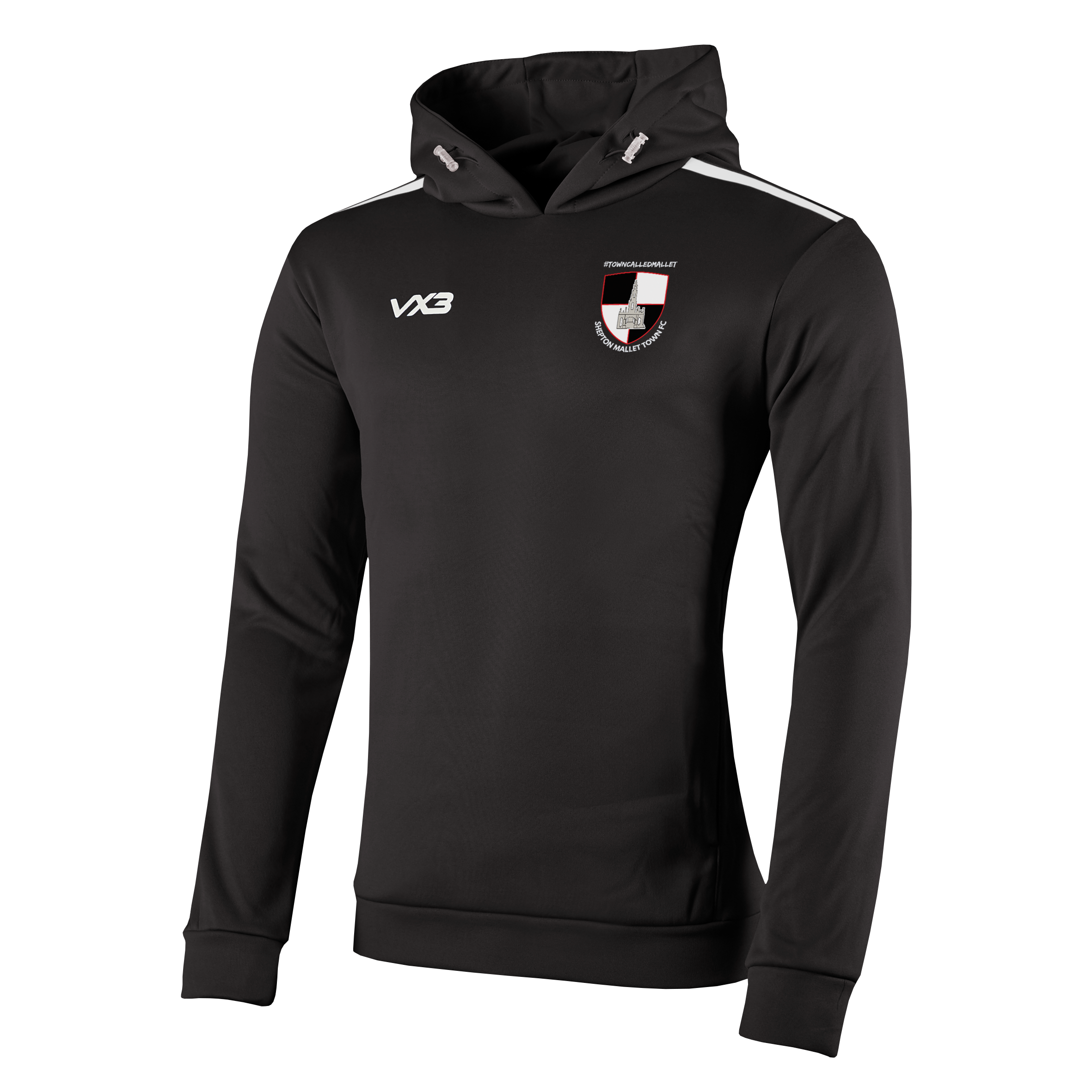 Shepton Mallet AFC Black Fortis Hoodie