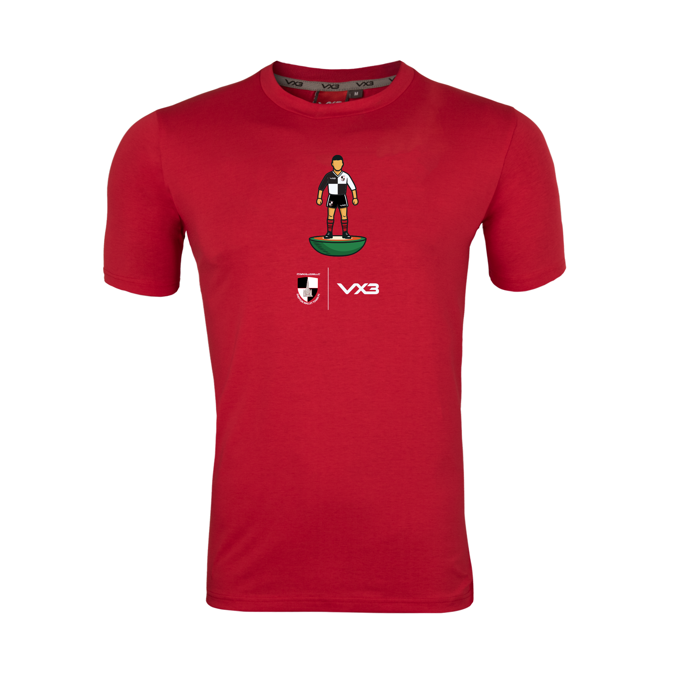 Shepton Mallet AFC Red Subbuteo Invicta Tee