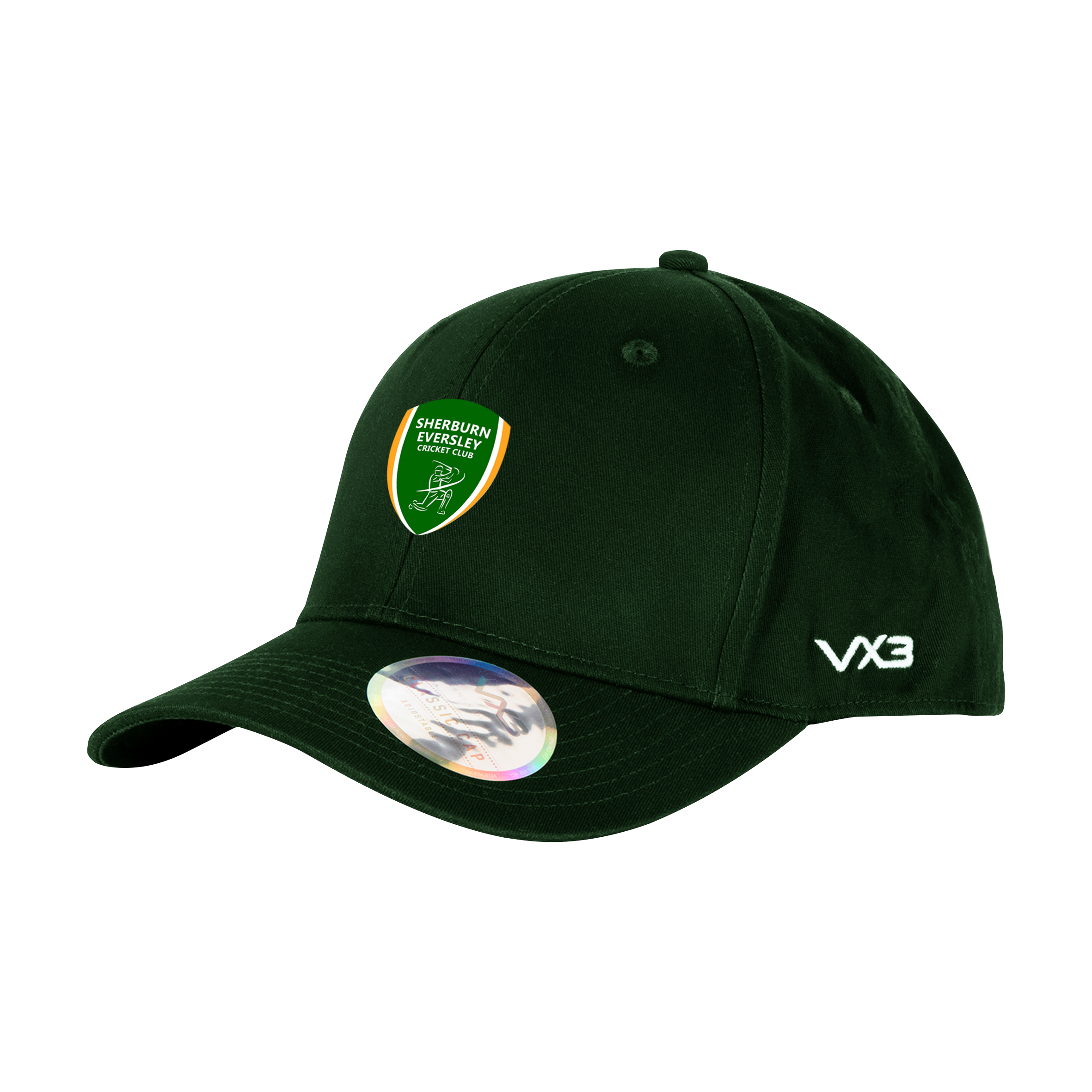 Sherburn Eversley Cricket Club Classic Cap Bottle Green