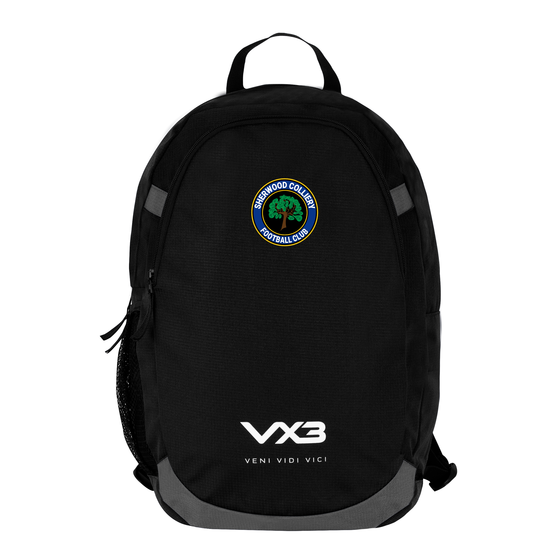 Sherwood Colliery FC Performance Backpack Black/Dark