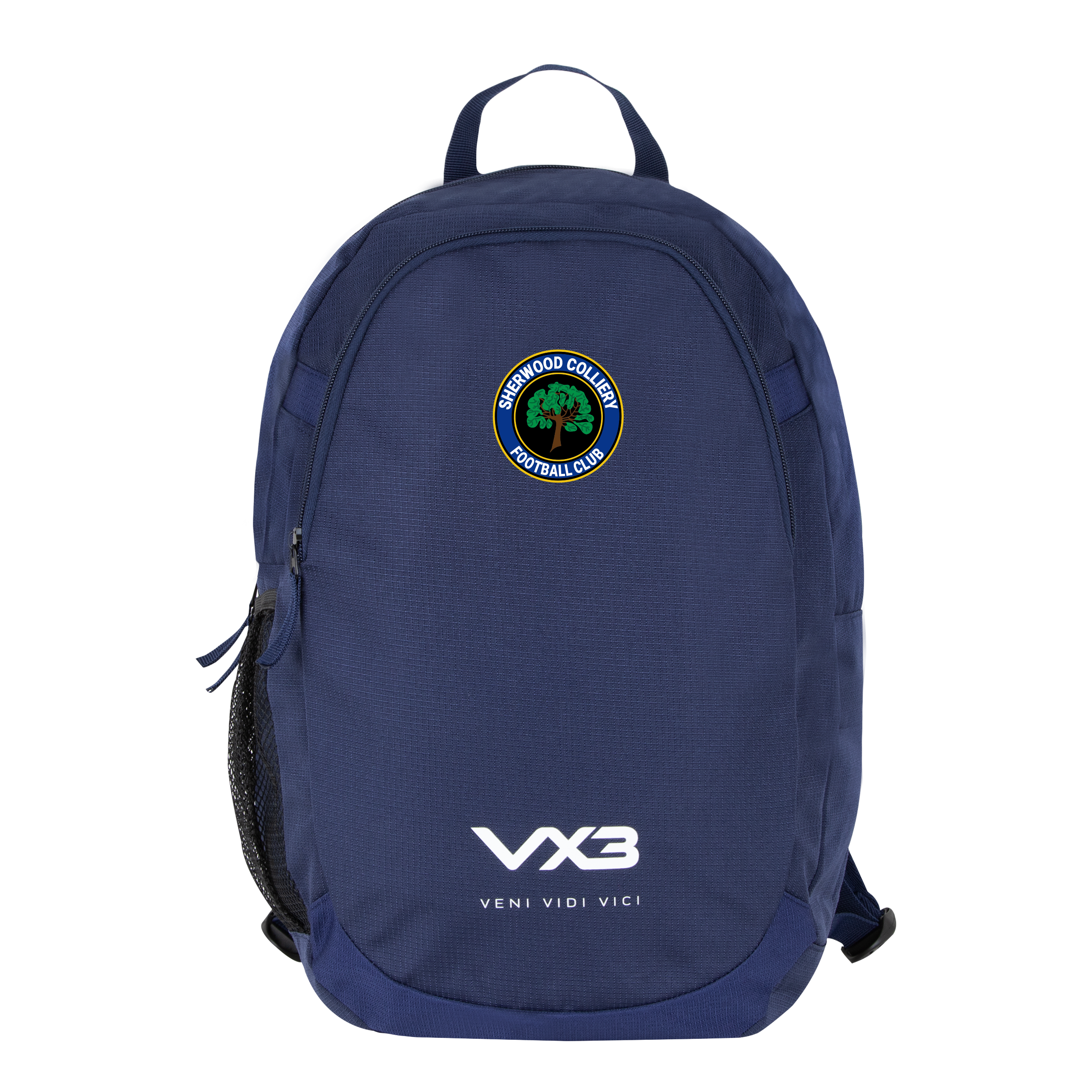 Sherwood Colliery FC Performance Backpack Navy/Yale