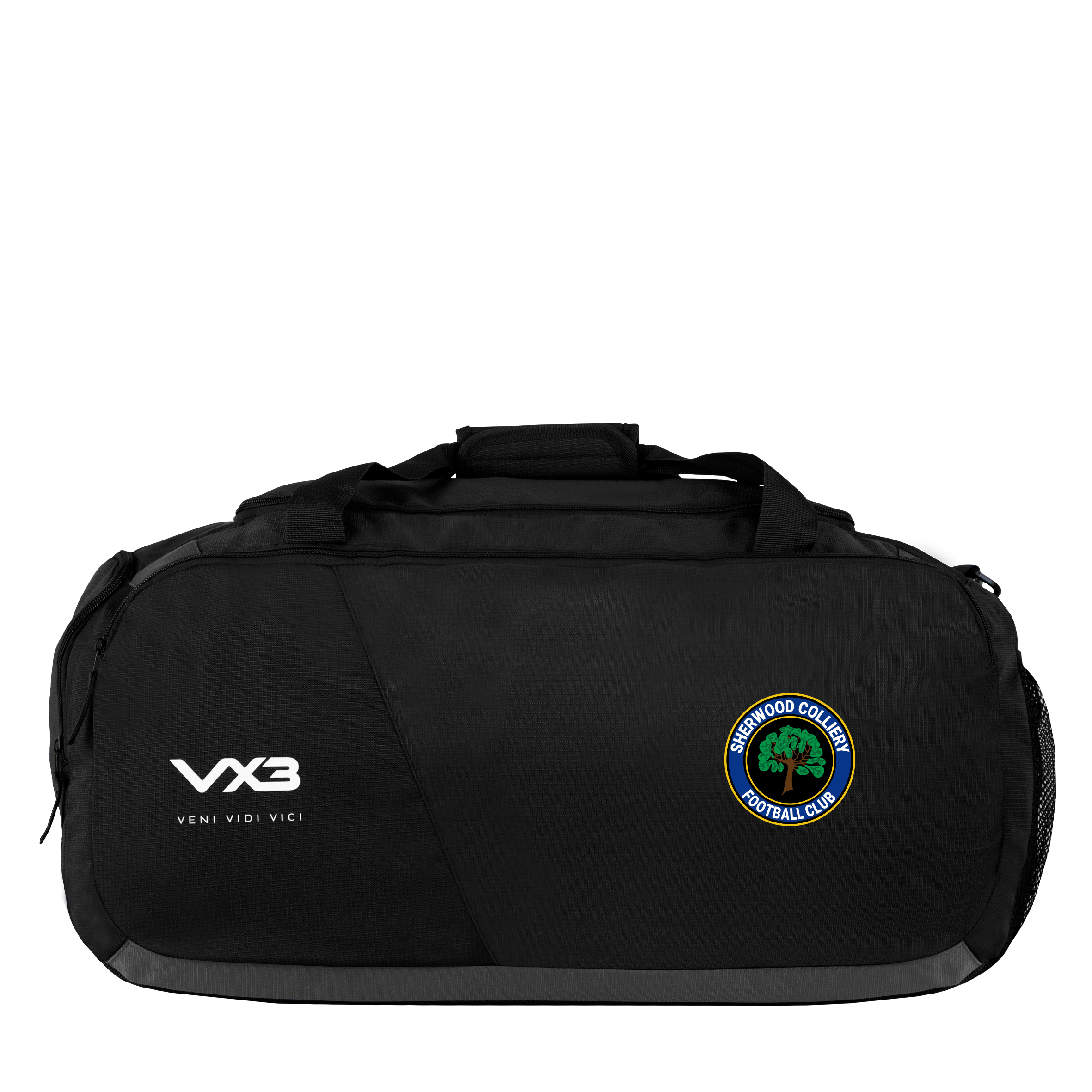 Sherwood Colliery FC Performance Kit Bag Black/Dark