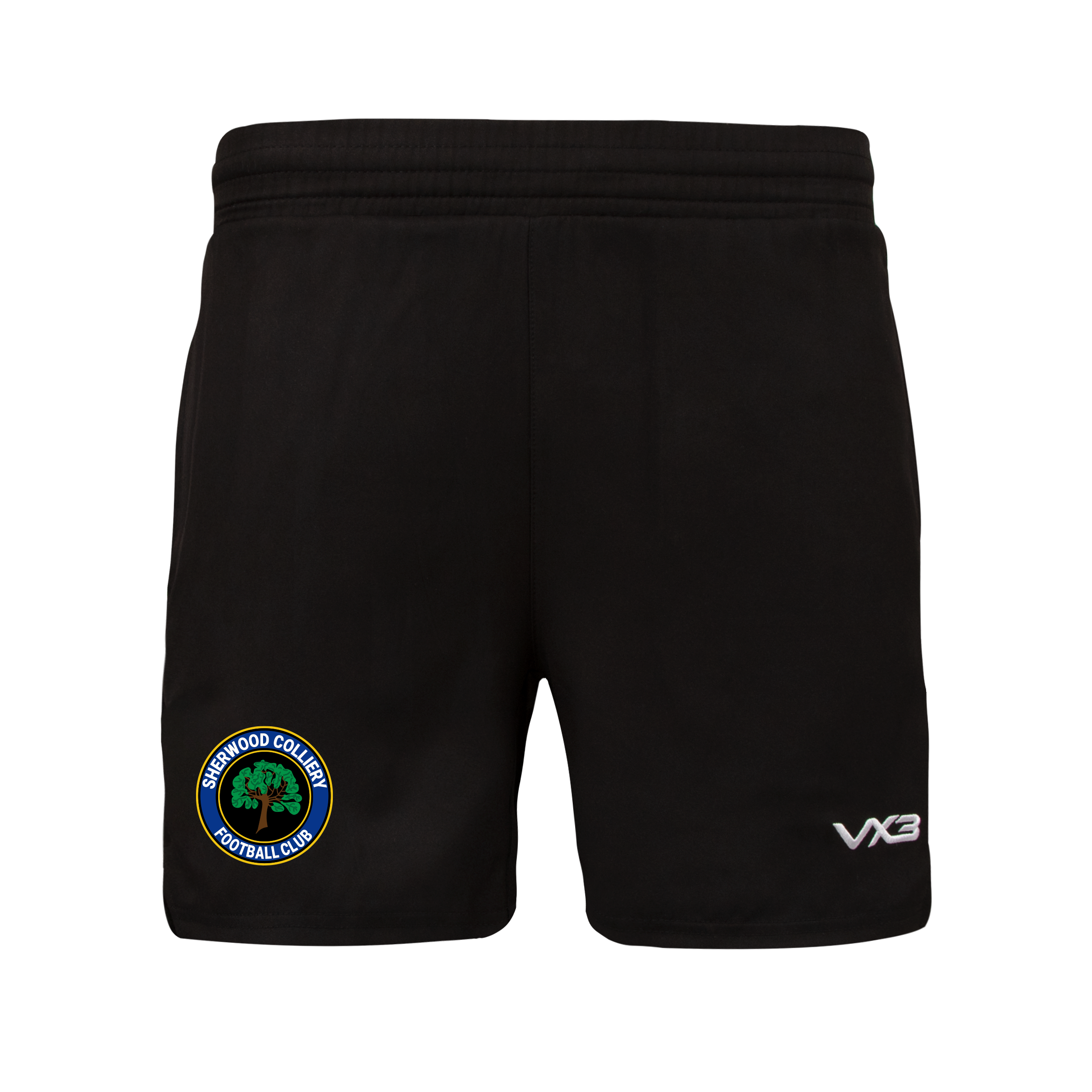 Sherwood Colliery FC Ludus Gym Shorts Black