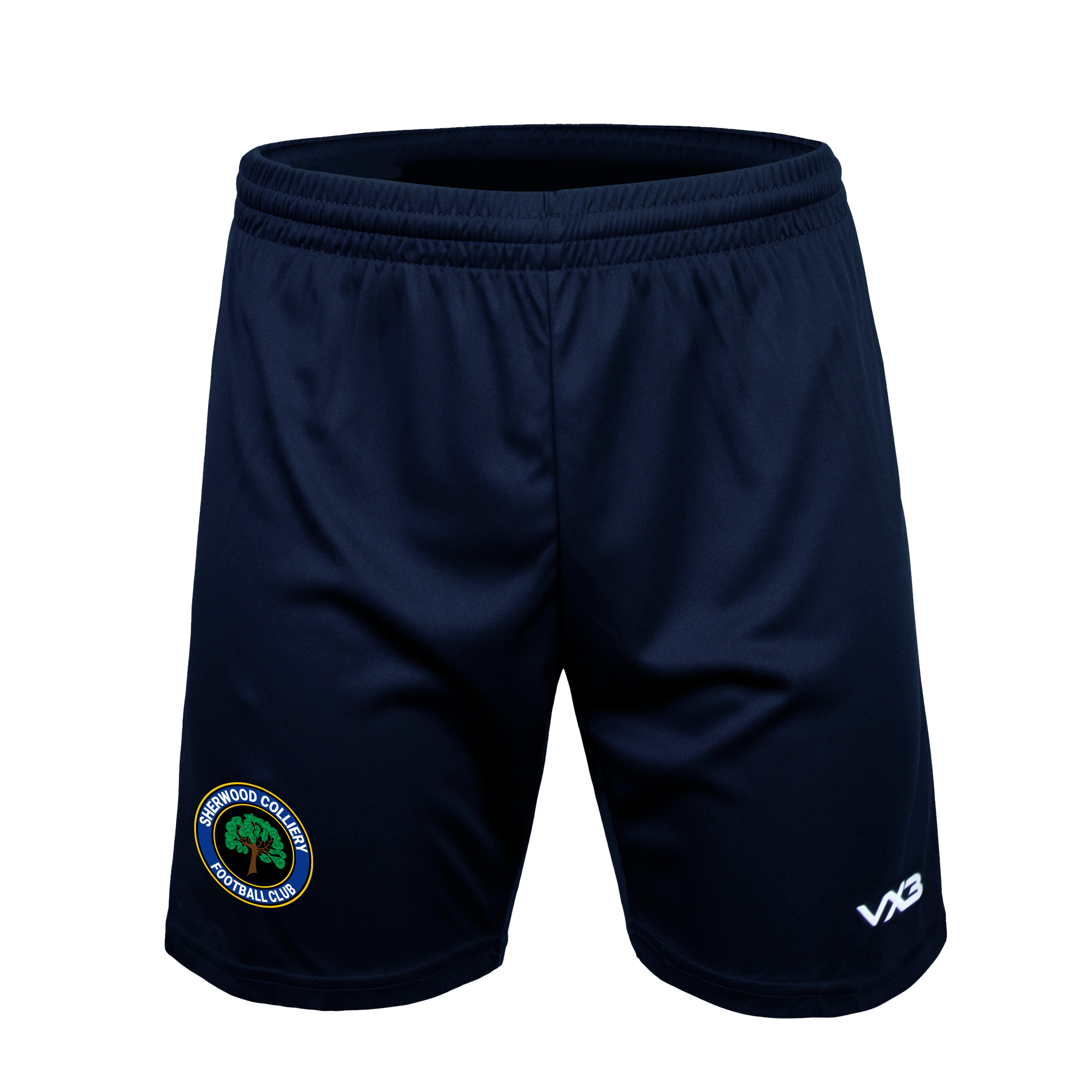 Sherwood Colliery FC Tiro Adult Football Shorts Navy