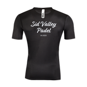 Sid Valley Padel Club Fortis Tee - Black