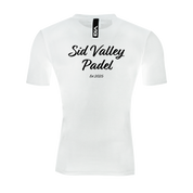 Sid Valley Padel Club Fortis Tee - White