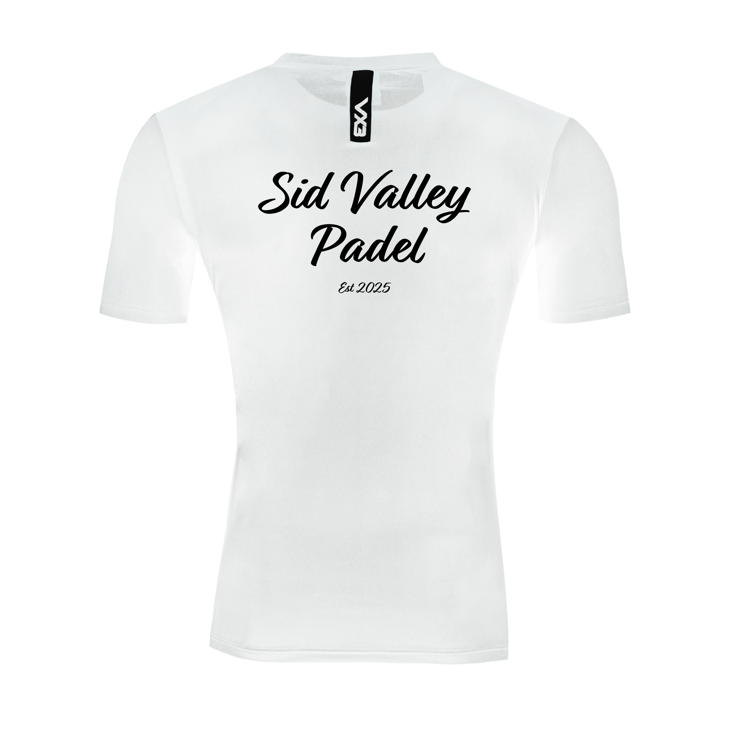 Sid Valley Padel Club Fortis Tee - White