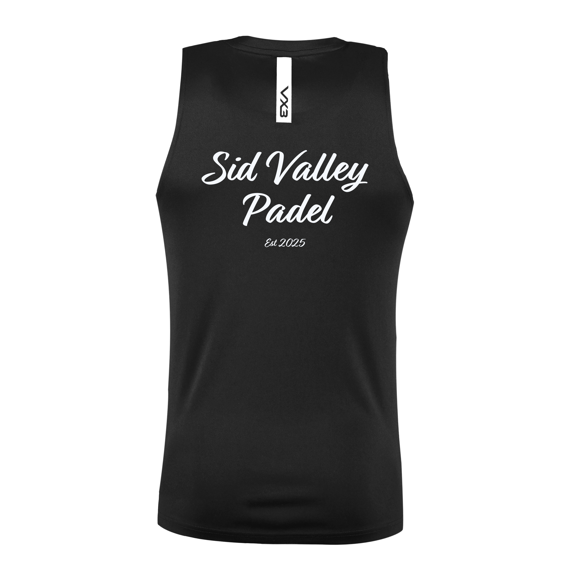 Sid Valley Padel Club Fortis Vest - Black