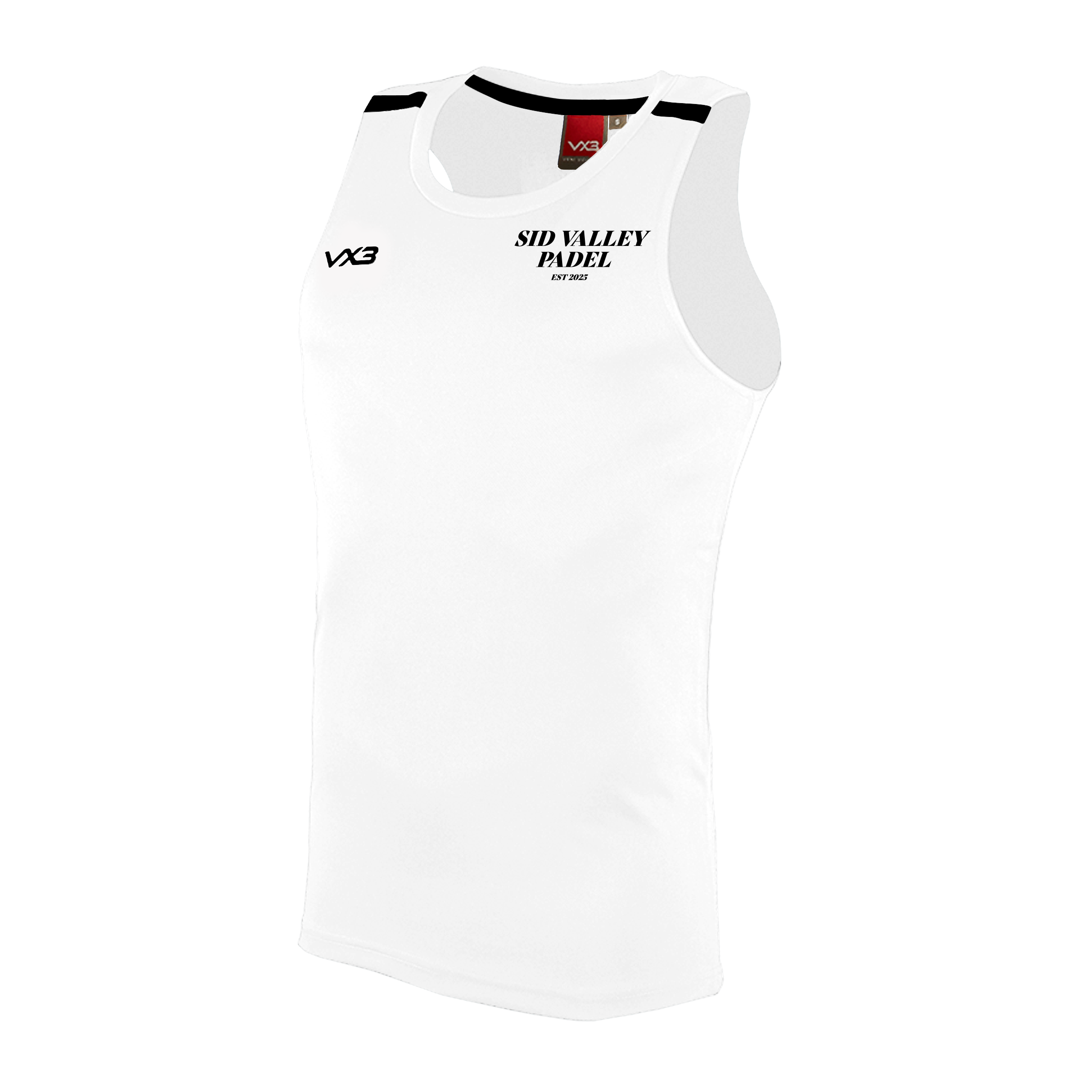 Sid Valley Padel Club Fortis Vest - White
