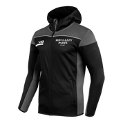Sid Valley Padel Club Opus Zoodie - Black Grey