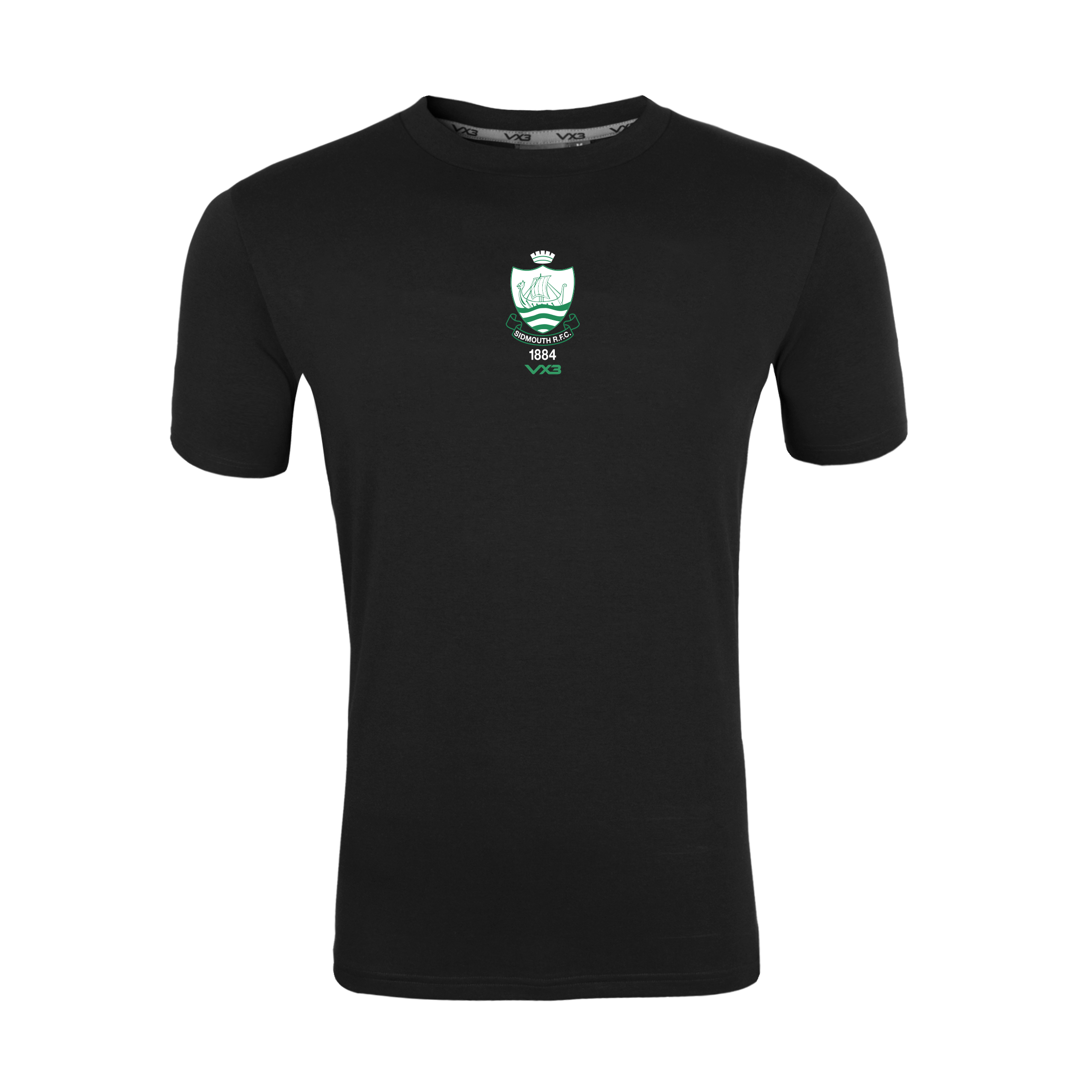 Sidmouth RFC Black Invicta Tee 2