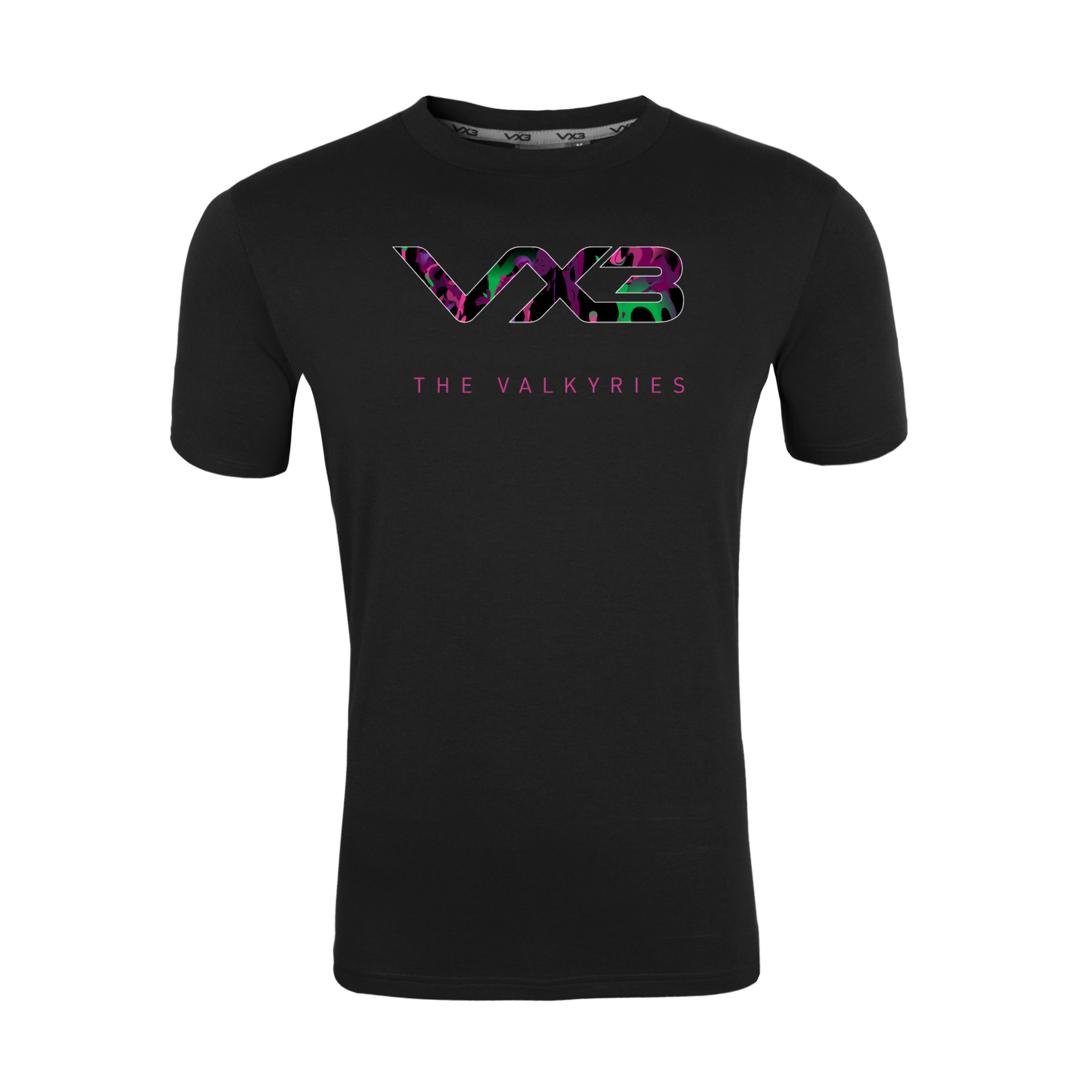 Sidmouth RFC Womens (The Valkyries) Black Womens Invicta Club Tee