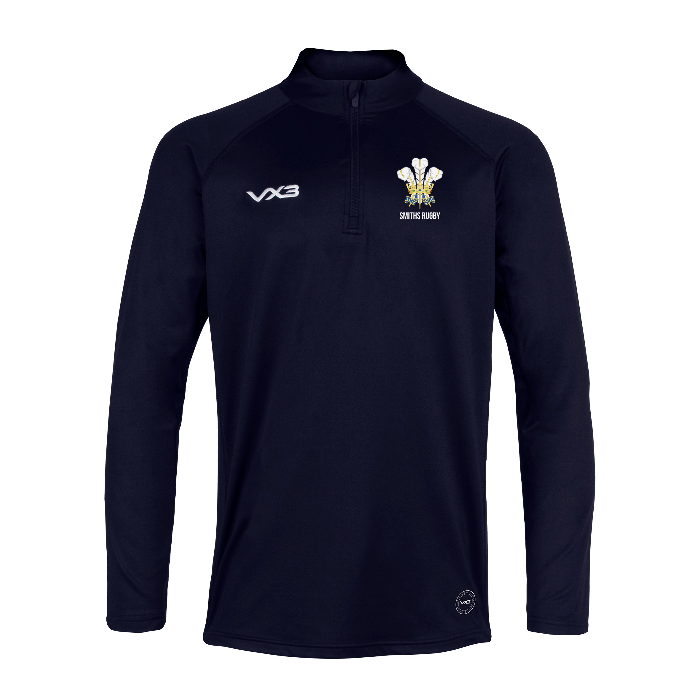 Smiths RFC Navy Primus Quarter Zip – VX3