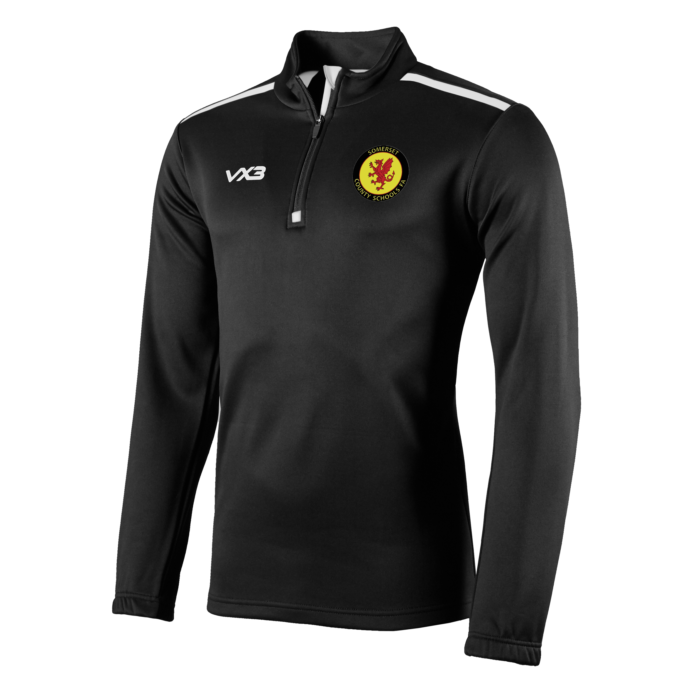 Somerset County Schools FA Black Fortis Youth Quarter Zip Sweat