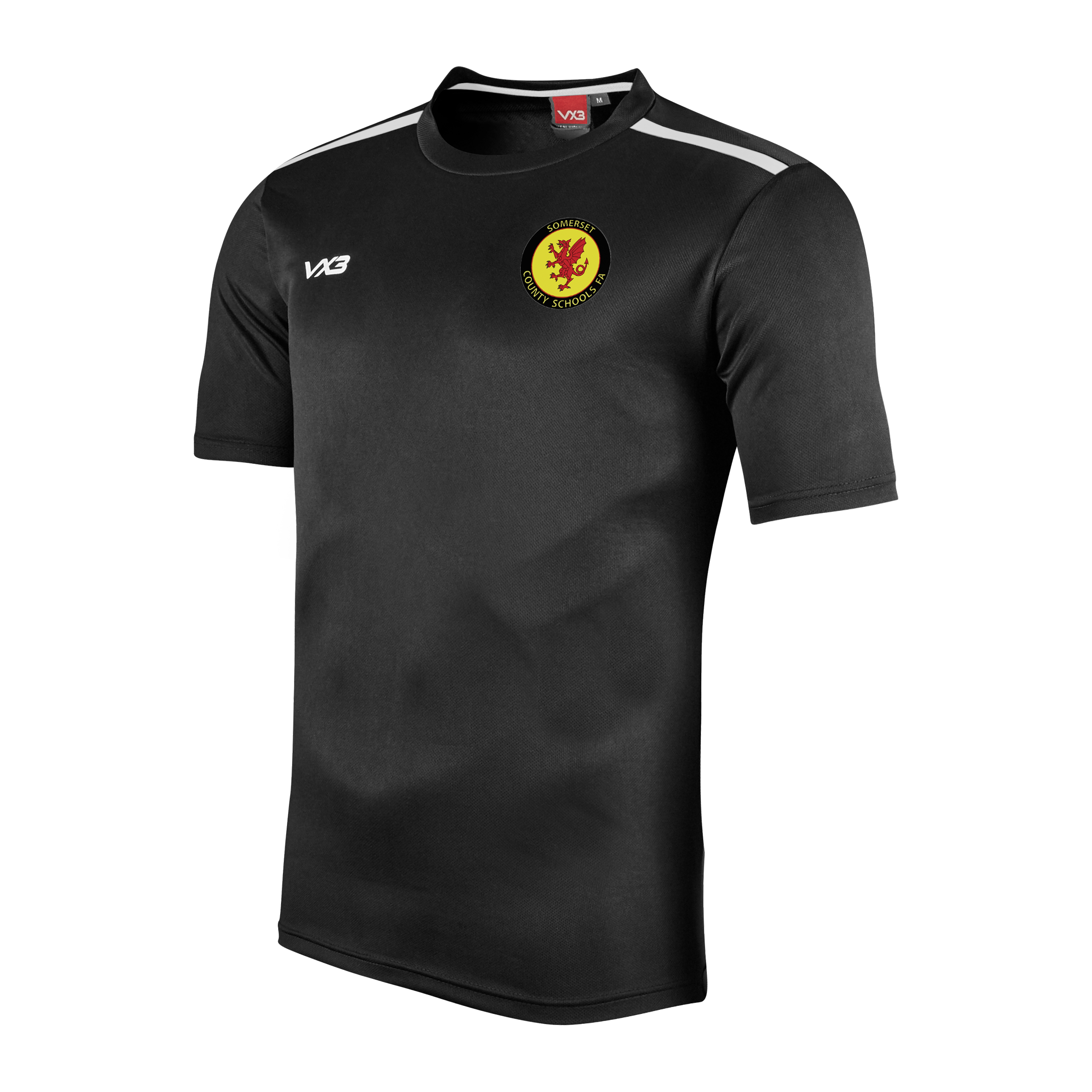 Somerset County Schools FA Black Fortis Youth Tee