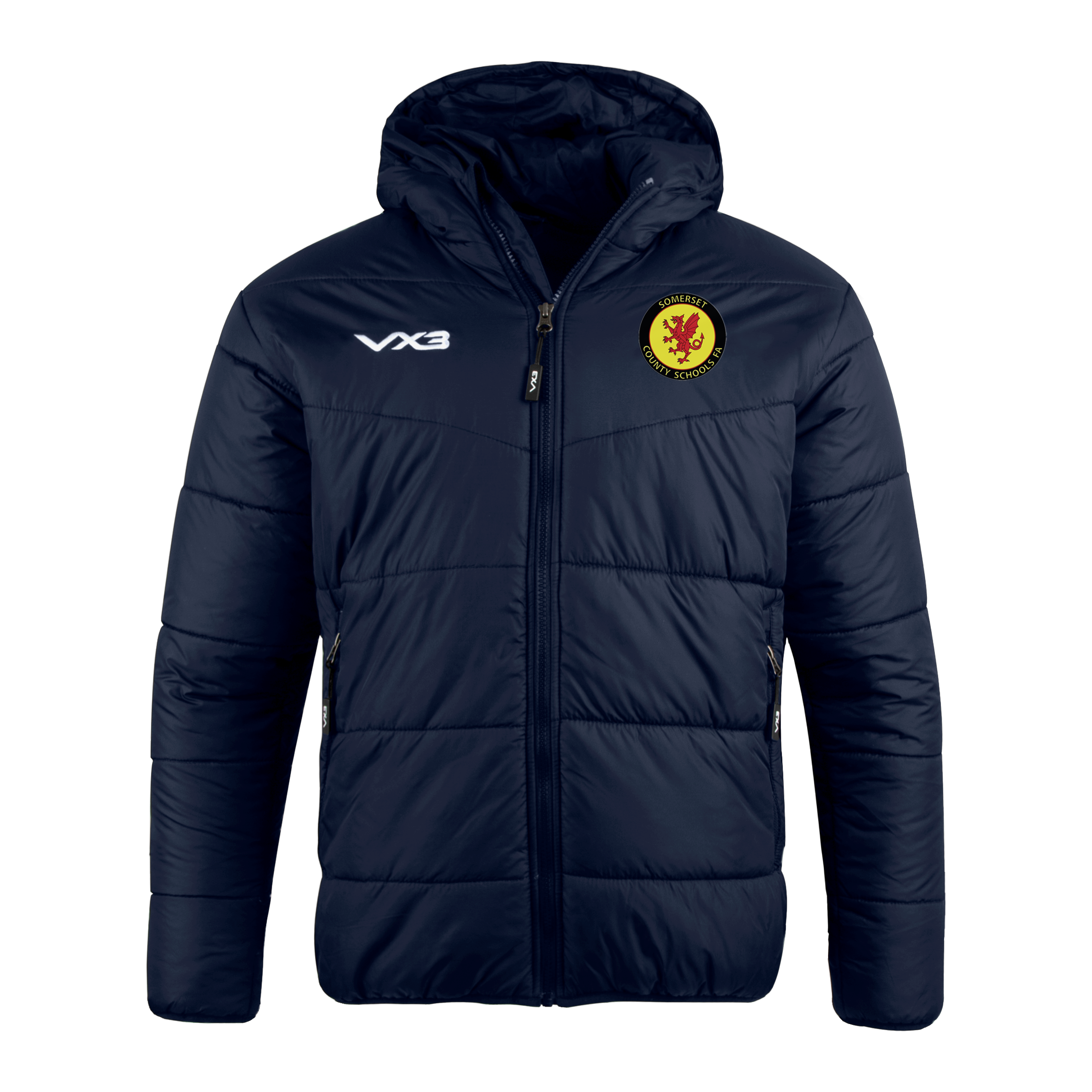Somerset County Schools FA Navy Lorica Quilted Jacket Youth
