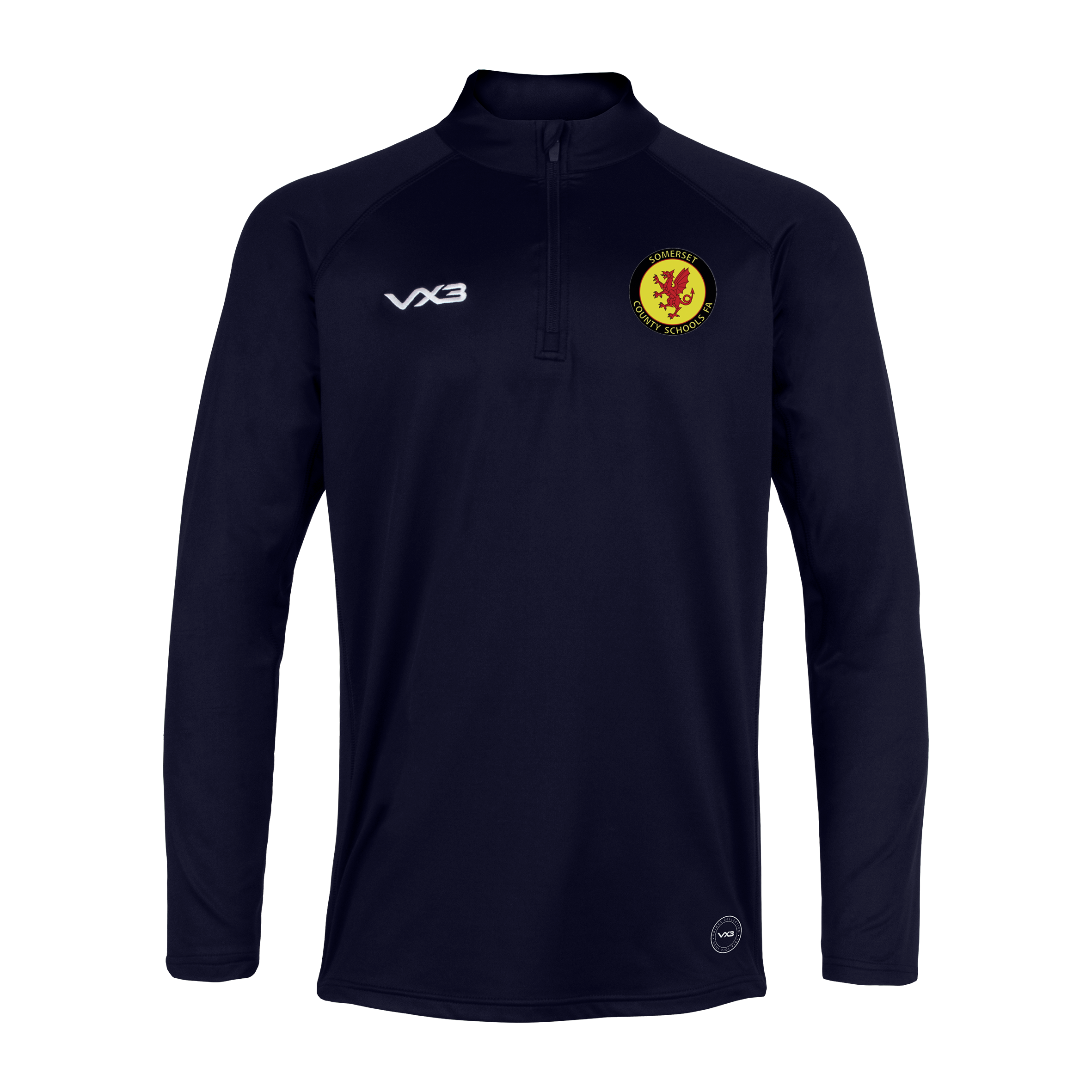 Somerset County Schools FA Navy Primus Youth Quarter Zip