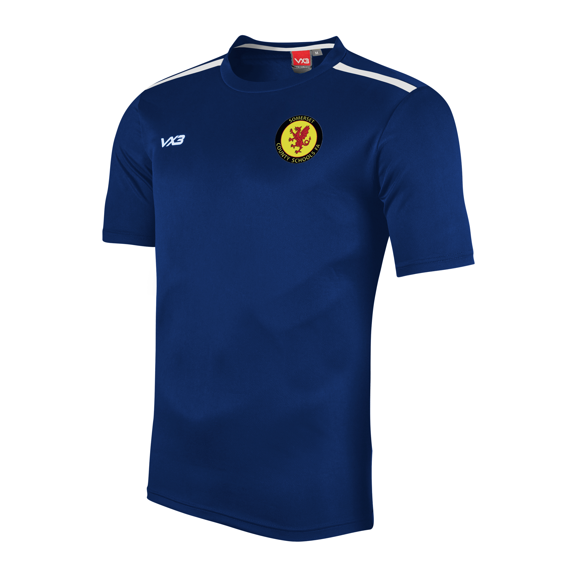 Somerset County Schools FA Navy Fortis Youth Tee