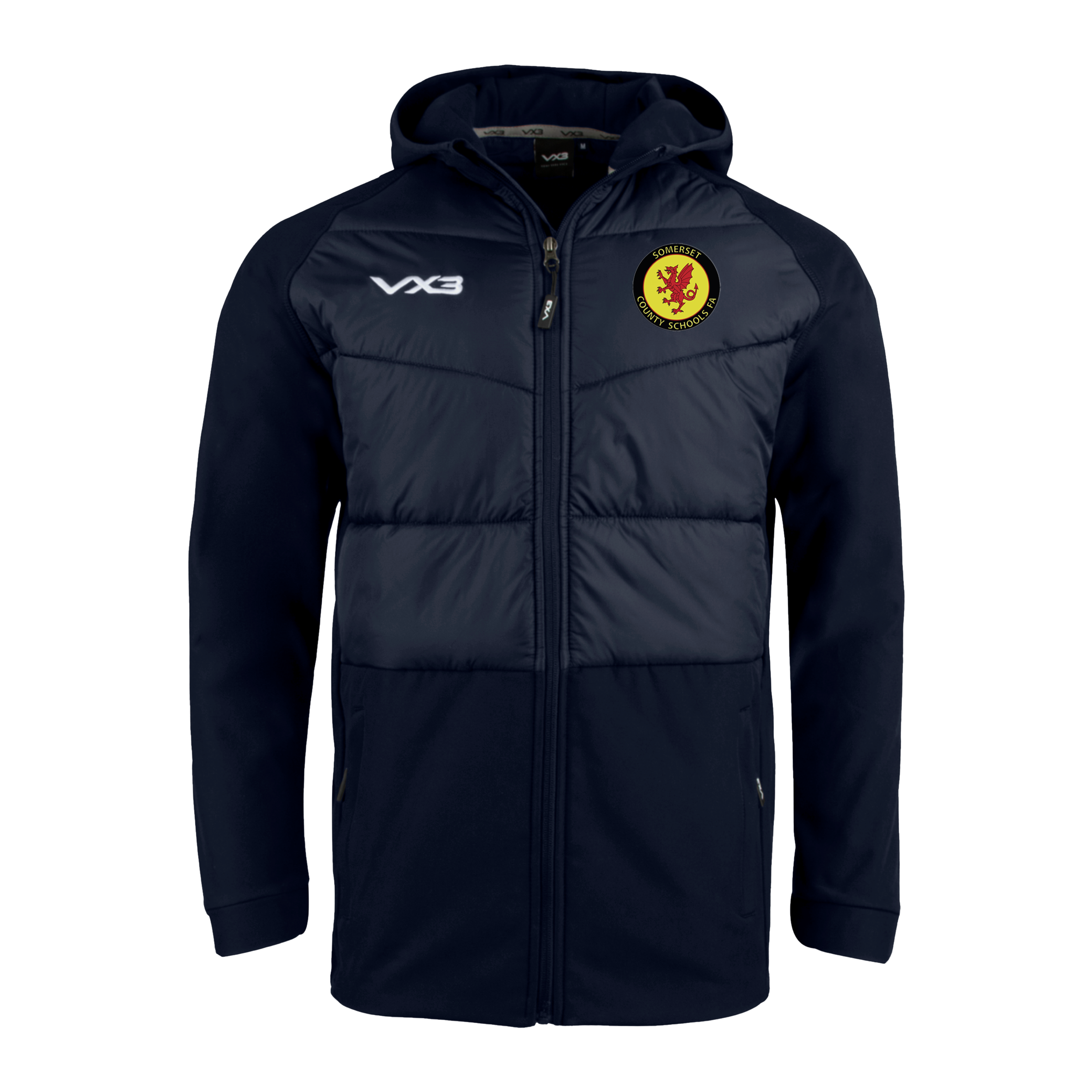 Somerset County Schools FA Navy Tempest Hybrid Jacket