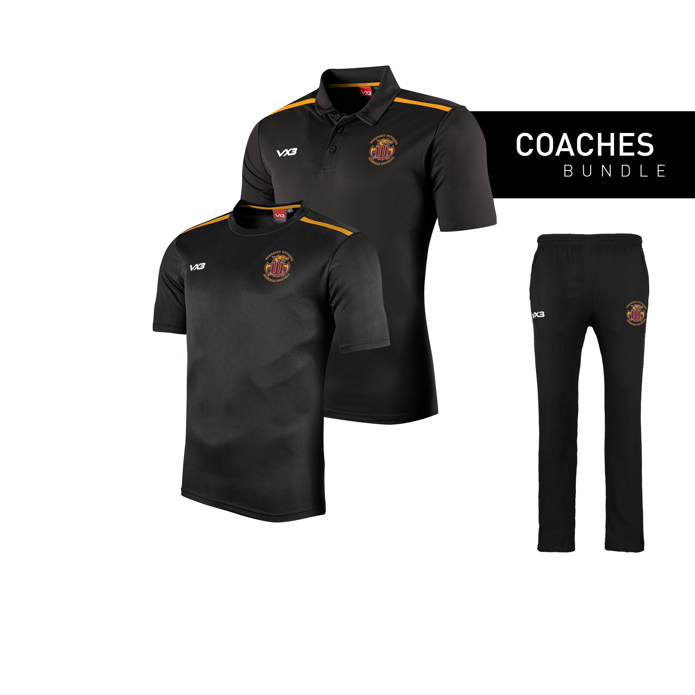 Somerset Wyverns American Football Coaches Bundle