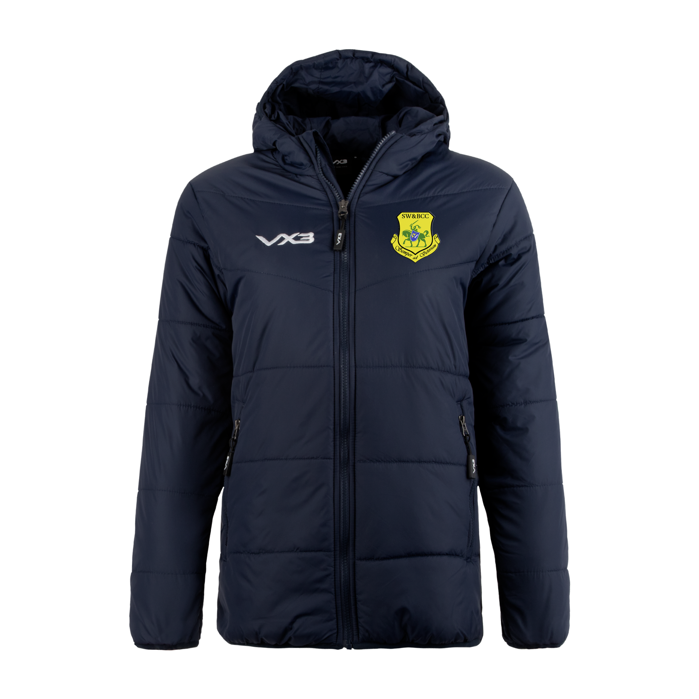 South Woodham and Burnham Cricket Club Lorica Quilted Jacket Ladies