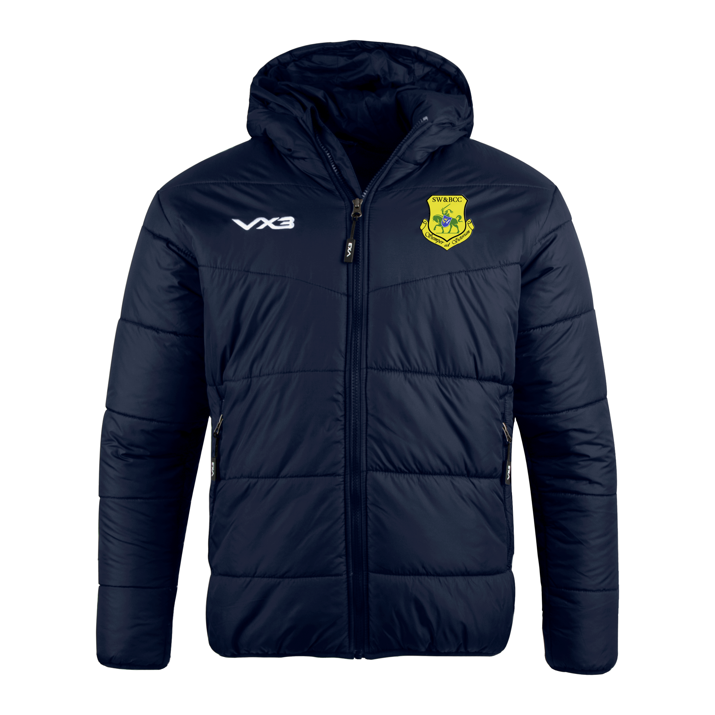South Woodham and Burnham Cricket Club Lorica Quilted Jacket Youth