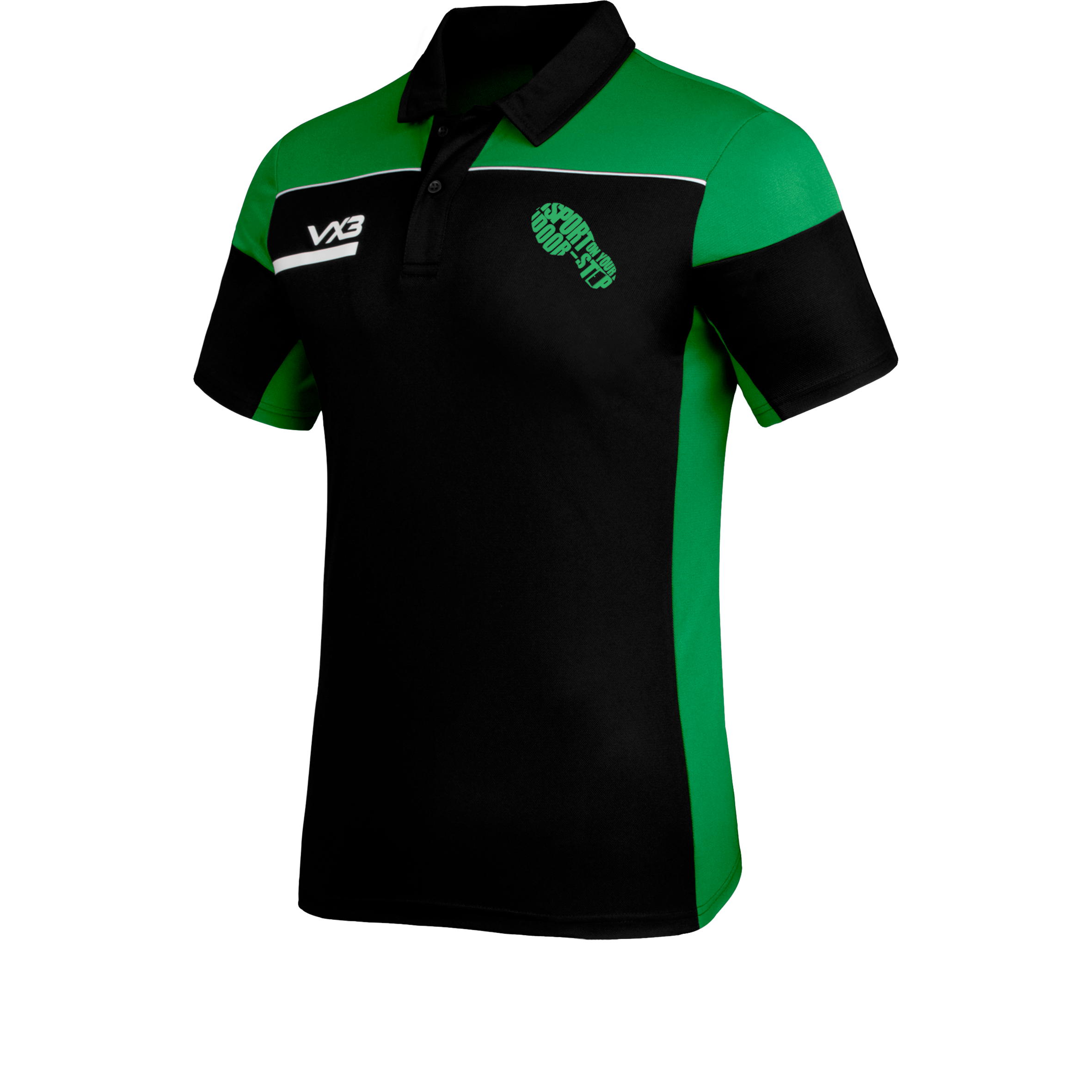 Sport On Your Door Step Opus Polo Youth - Black Emerald