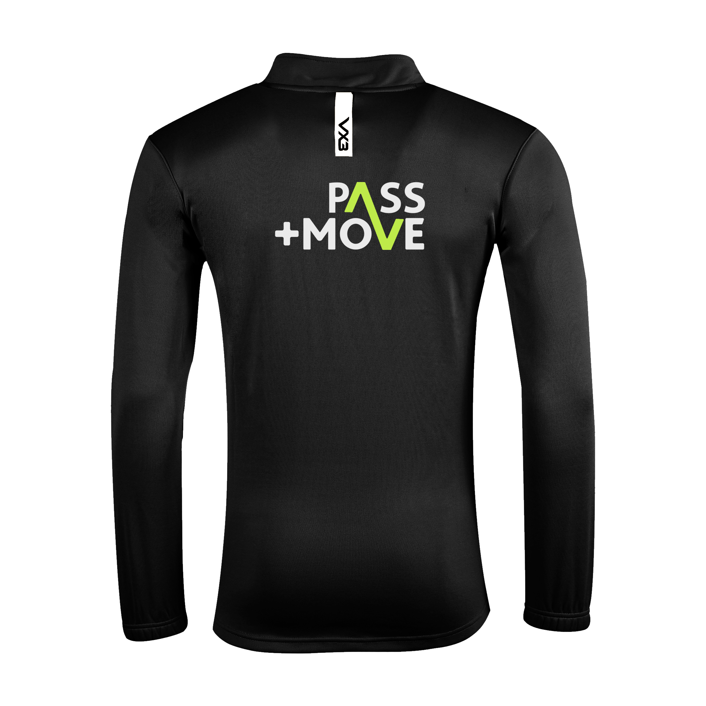 Sporting Club Pass and Move FC Black Fortis Youth Quarter Zip Sweat