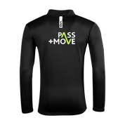 Sporting Club Pass and Move FC Black Fortis Quarter Zip Sweat