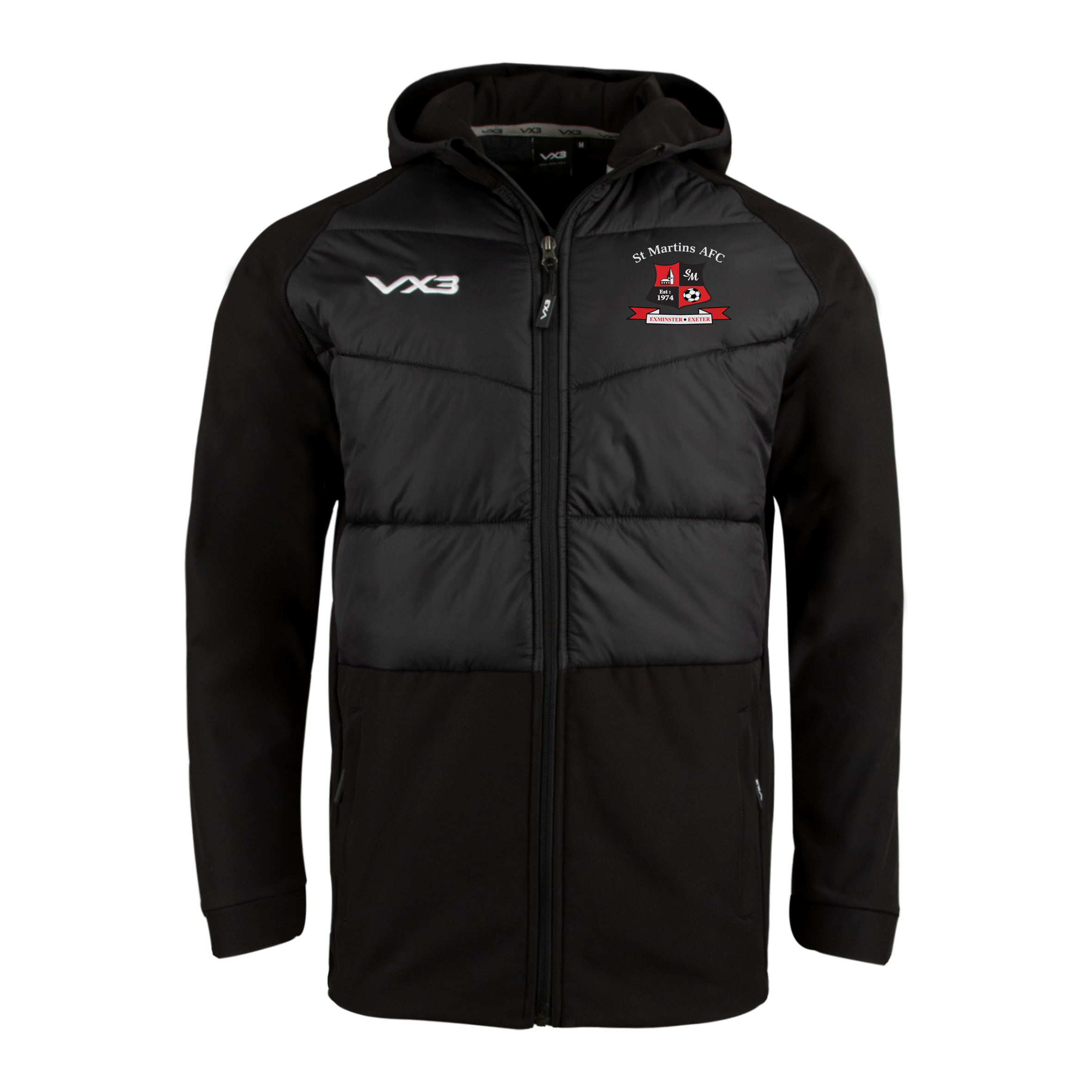 St Martins FC Tempest Hybrid Jacket