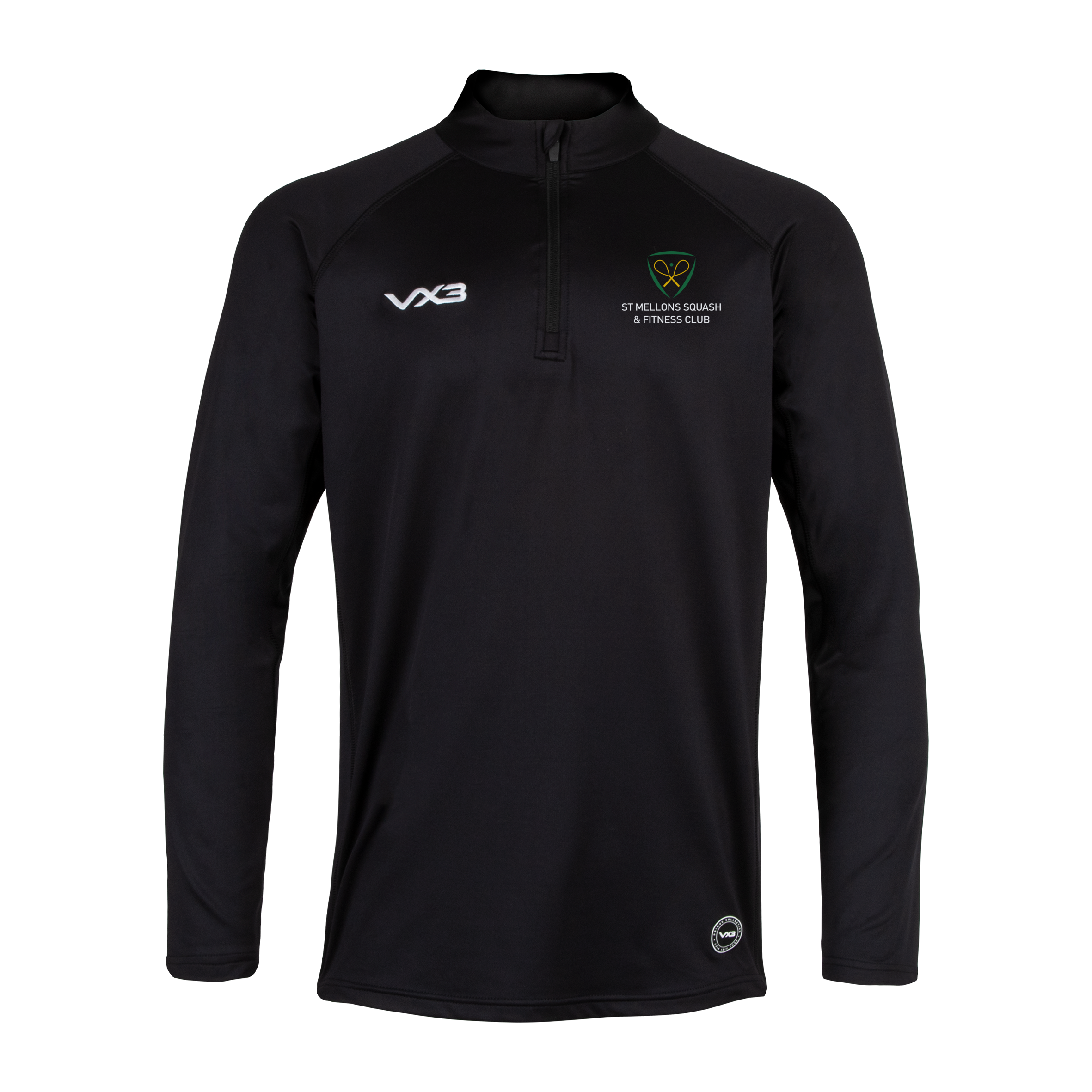 St Mellons Squash Club Primus Quarter Zip