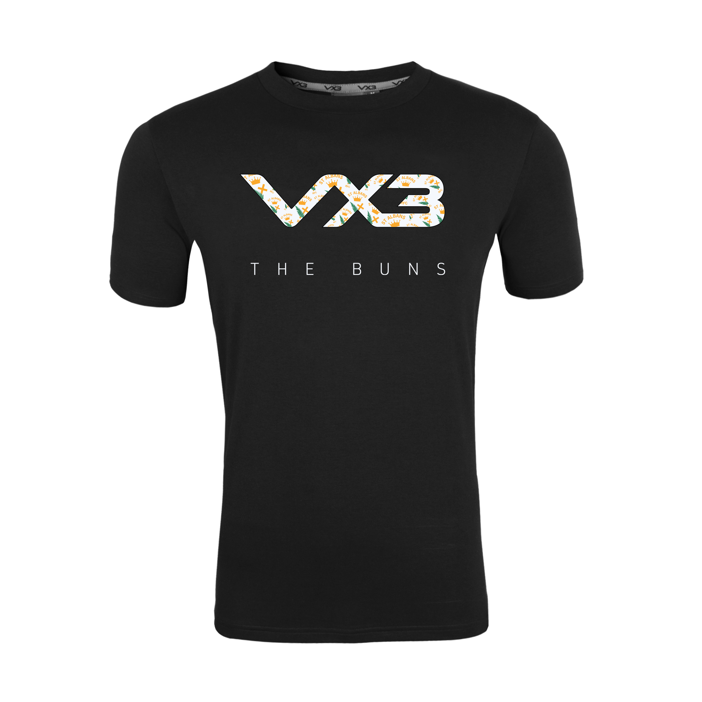 St Albans RFC  Black Youth Invicta Club Tee