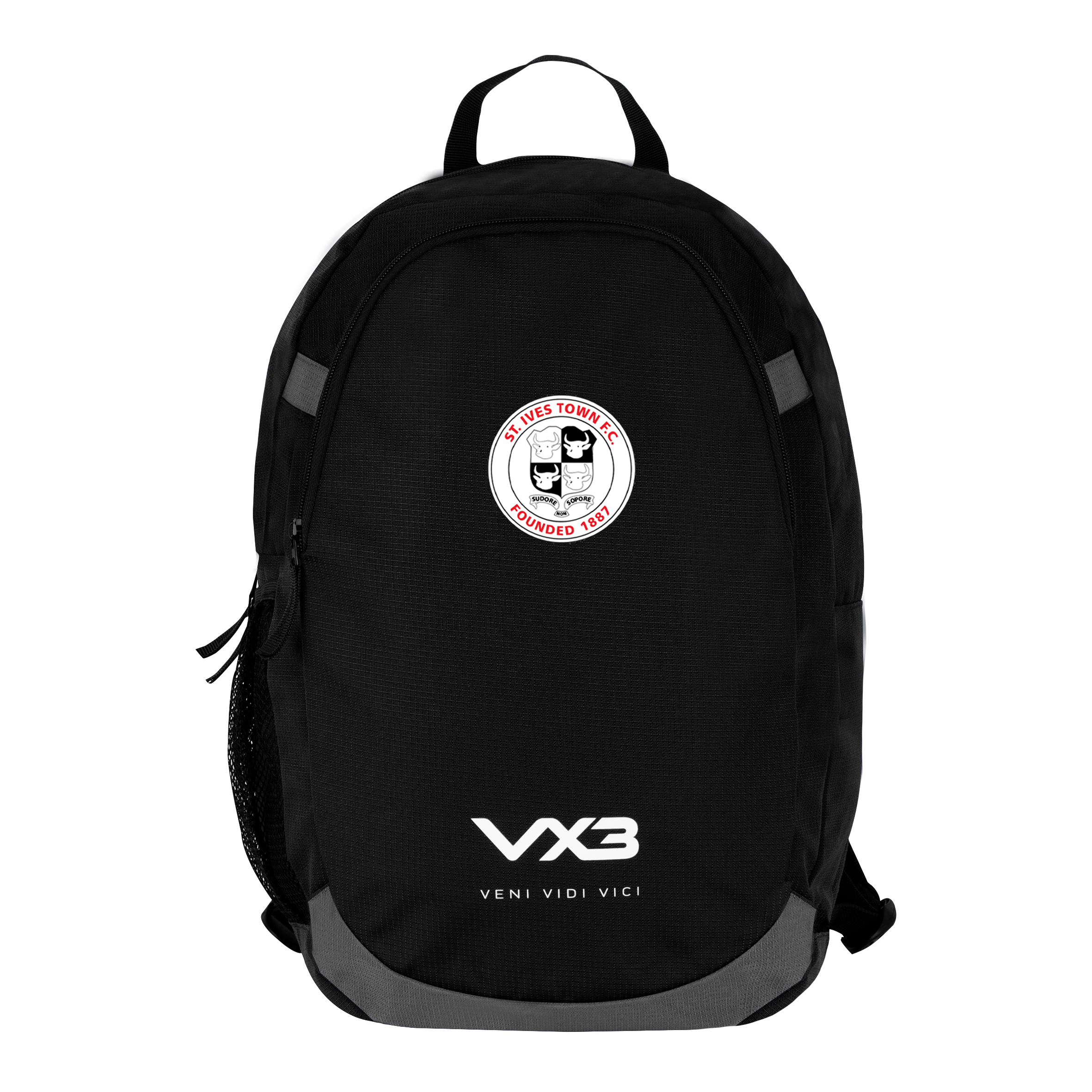St Ives Town FC Performance Backpack Black/Dark