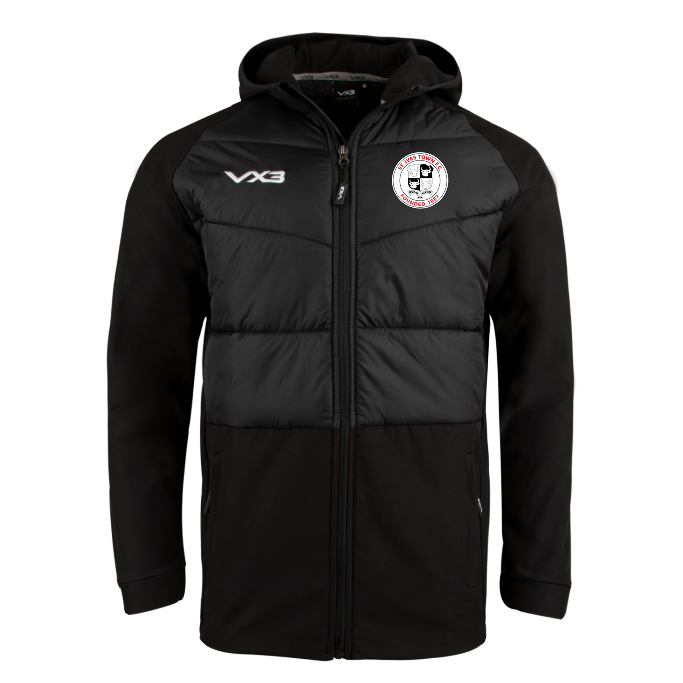 St Ives Town FC Tempest Hybrid Jacket