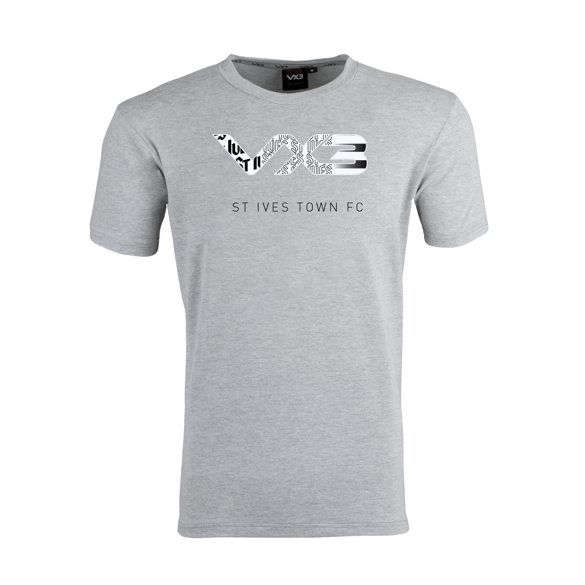 St Ives Town FC Marl Grey Invicta Club Tee