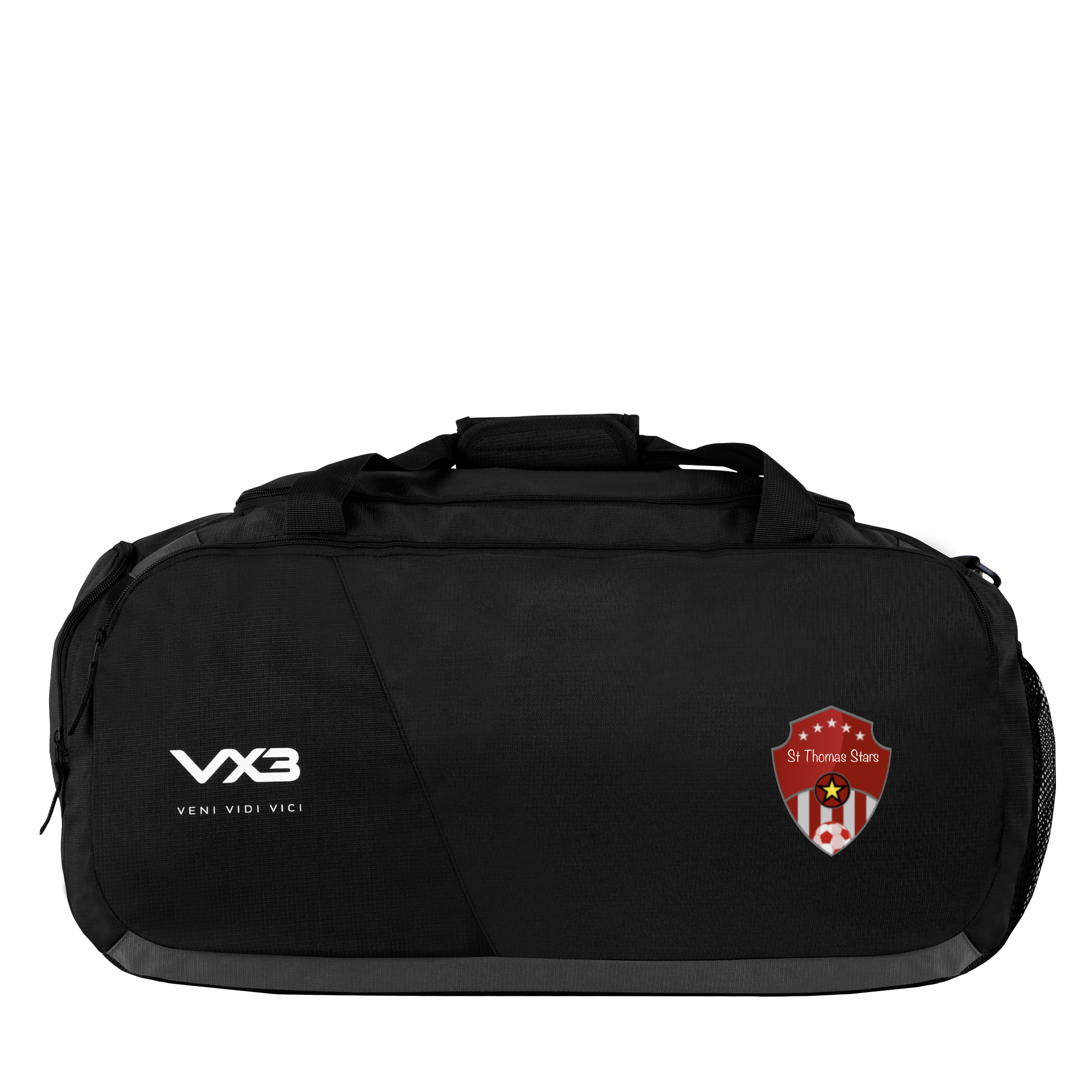 St Thomas Stars FC Performance Kit Bag Black/Dark