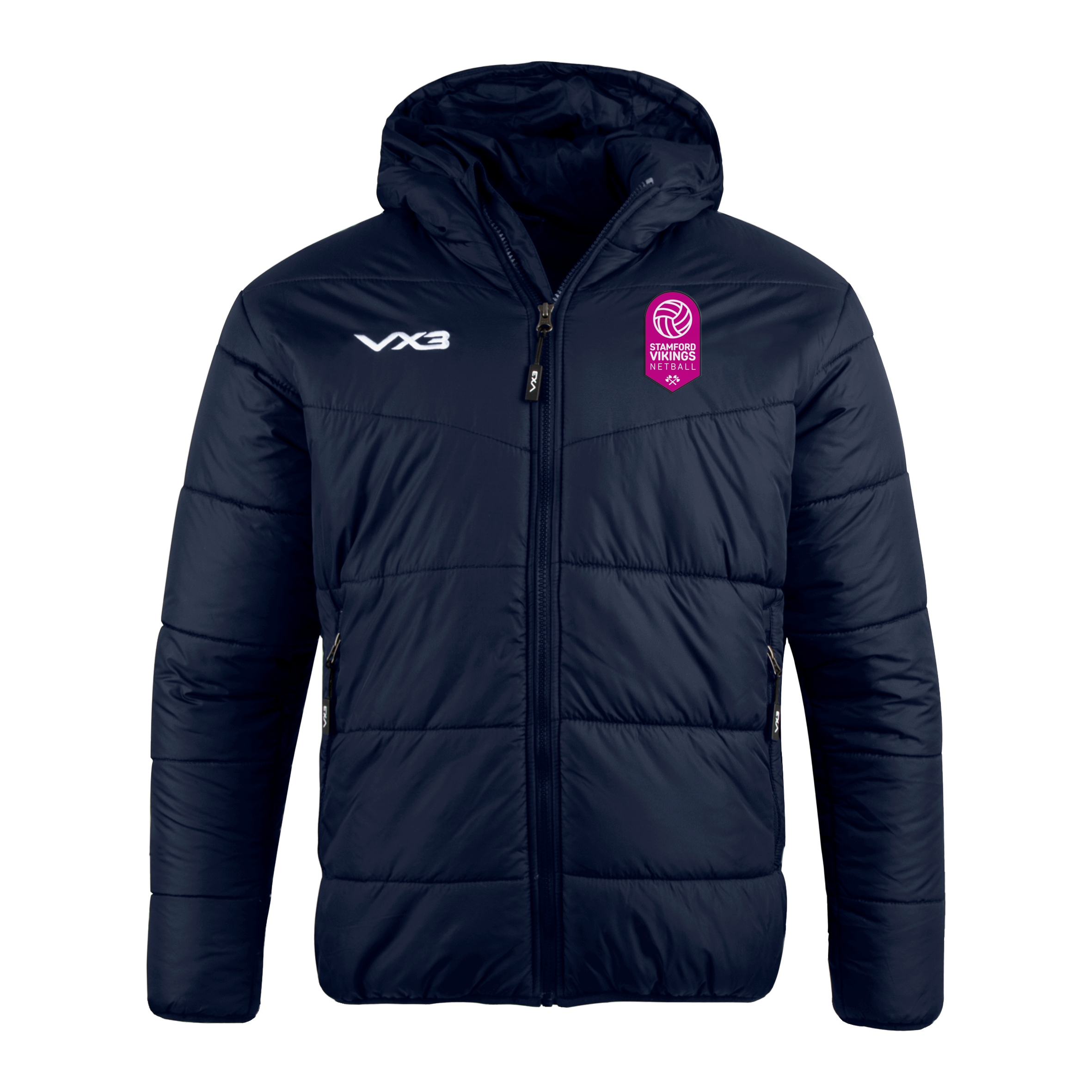 Stamford Vikings Netball Lorica Quilted Jacket