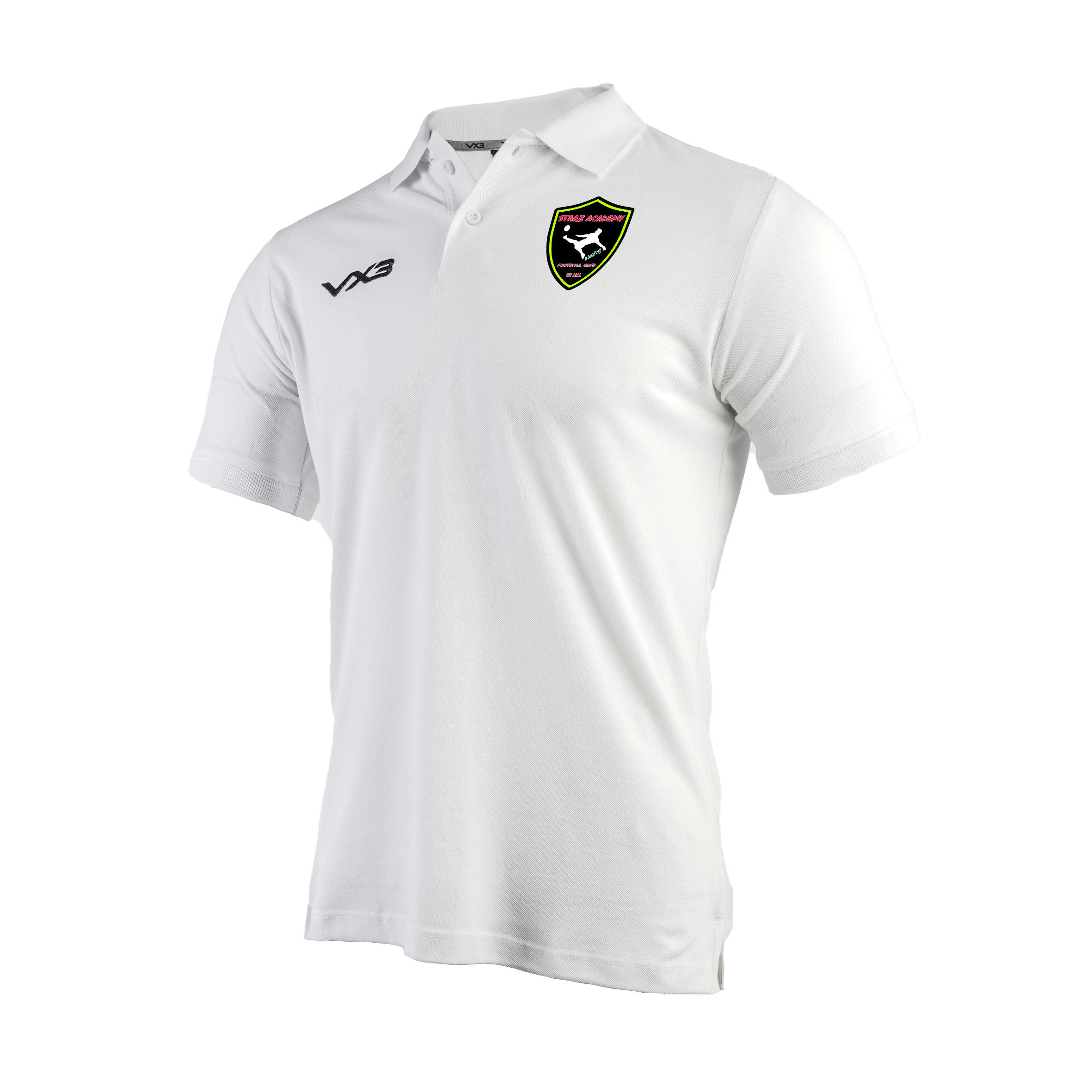 Starz Academy Primus Polo Shirt White