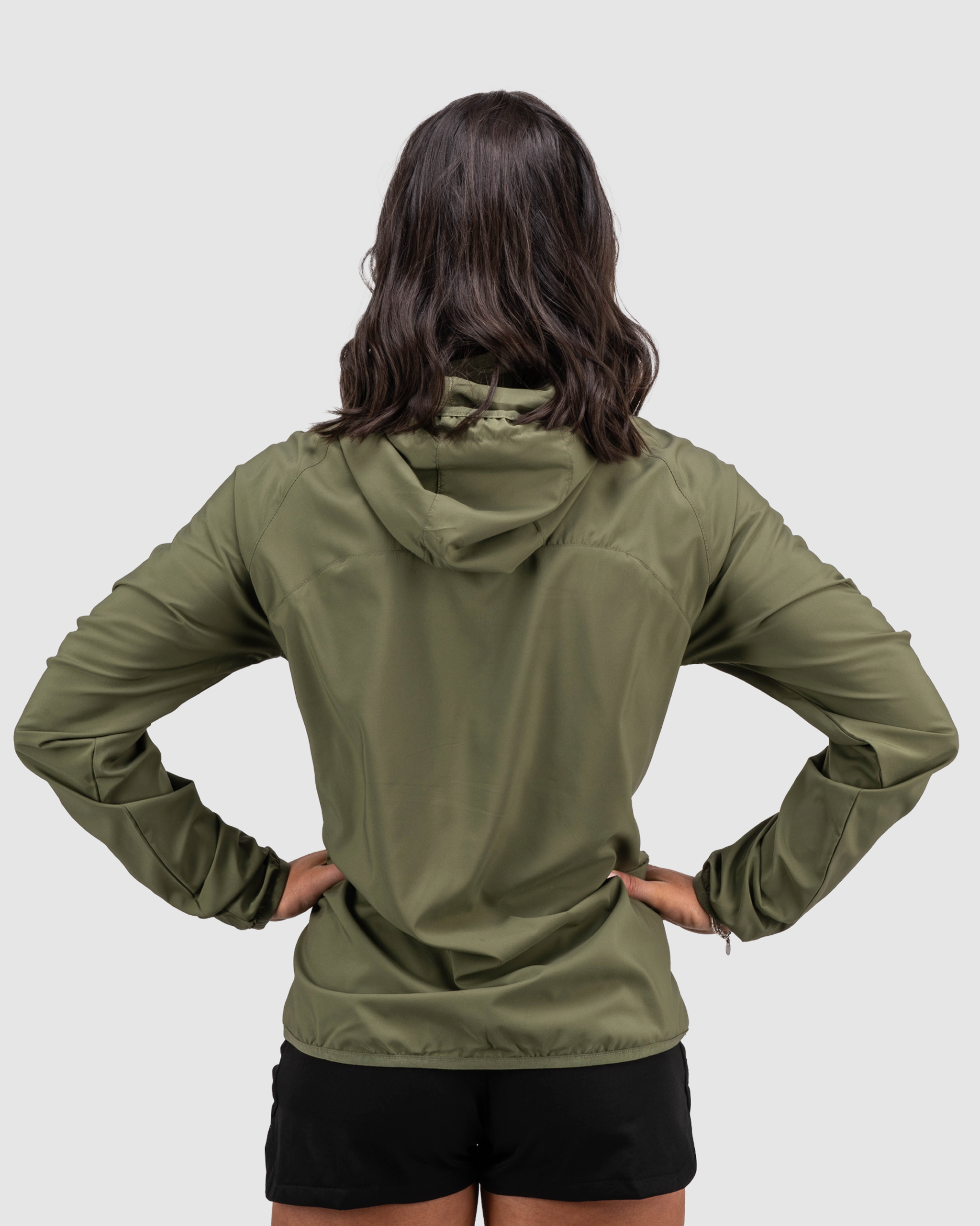 Stealth Running Jacket Cypress Green