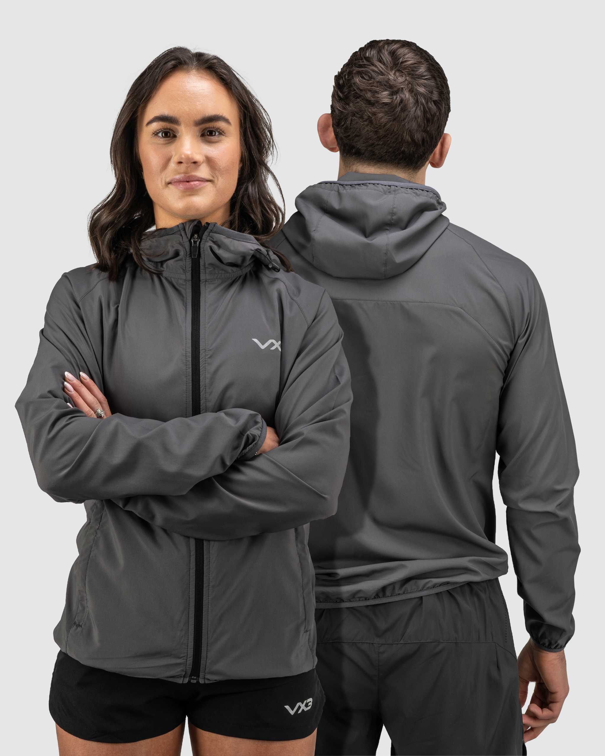 Stealth Running Jacket Smoke