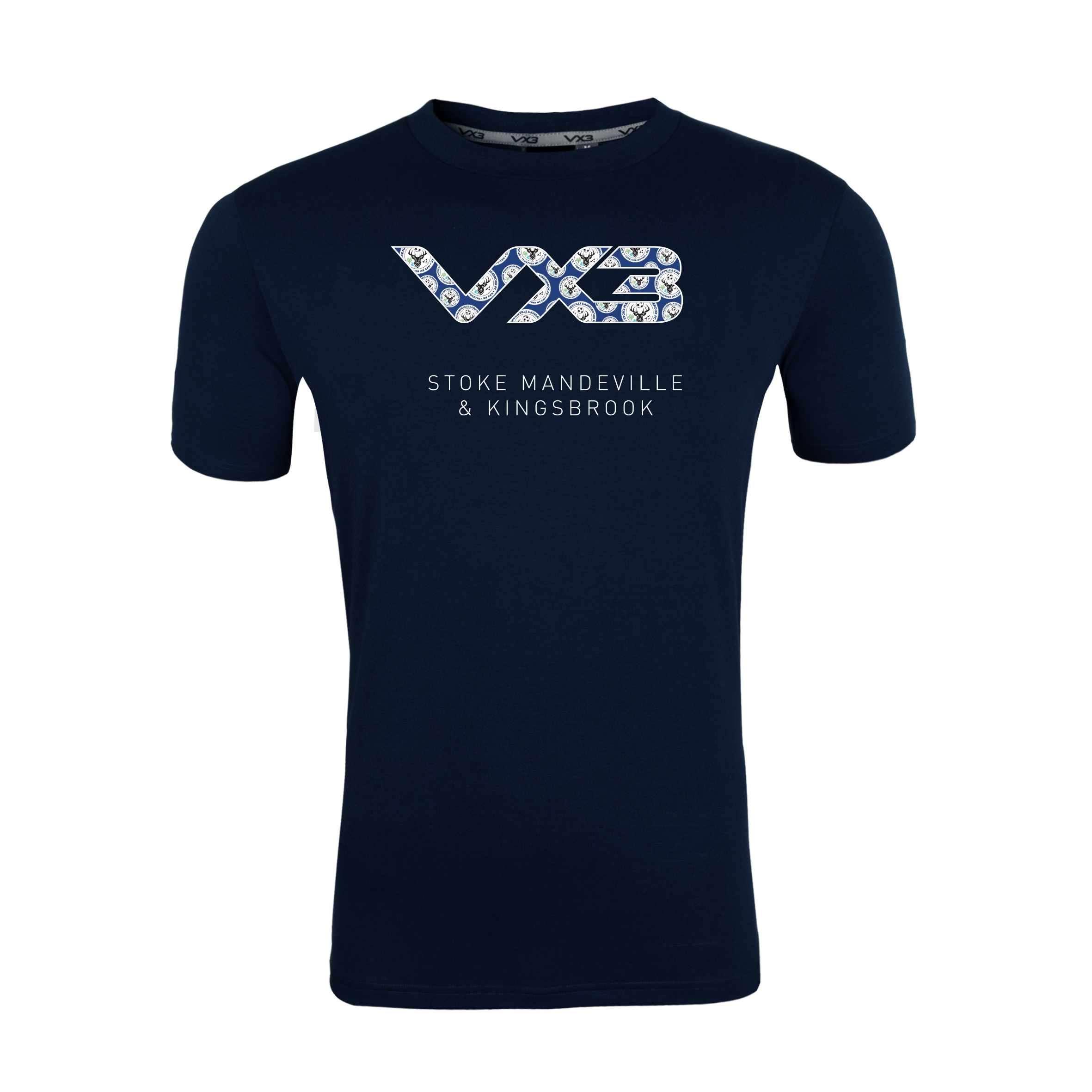 Stoke Mandeville & Kingsbrook FC Navy Invicta Tee
