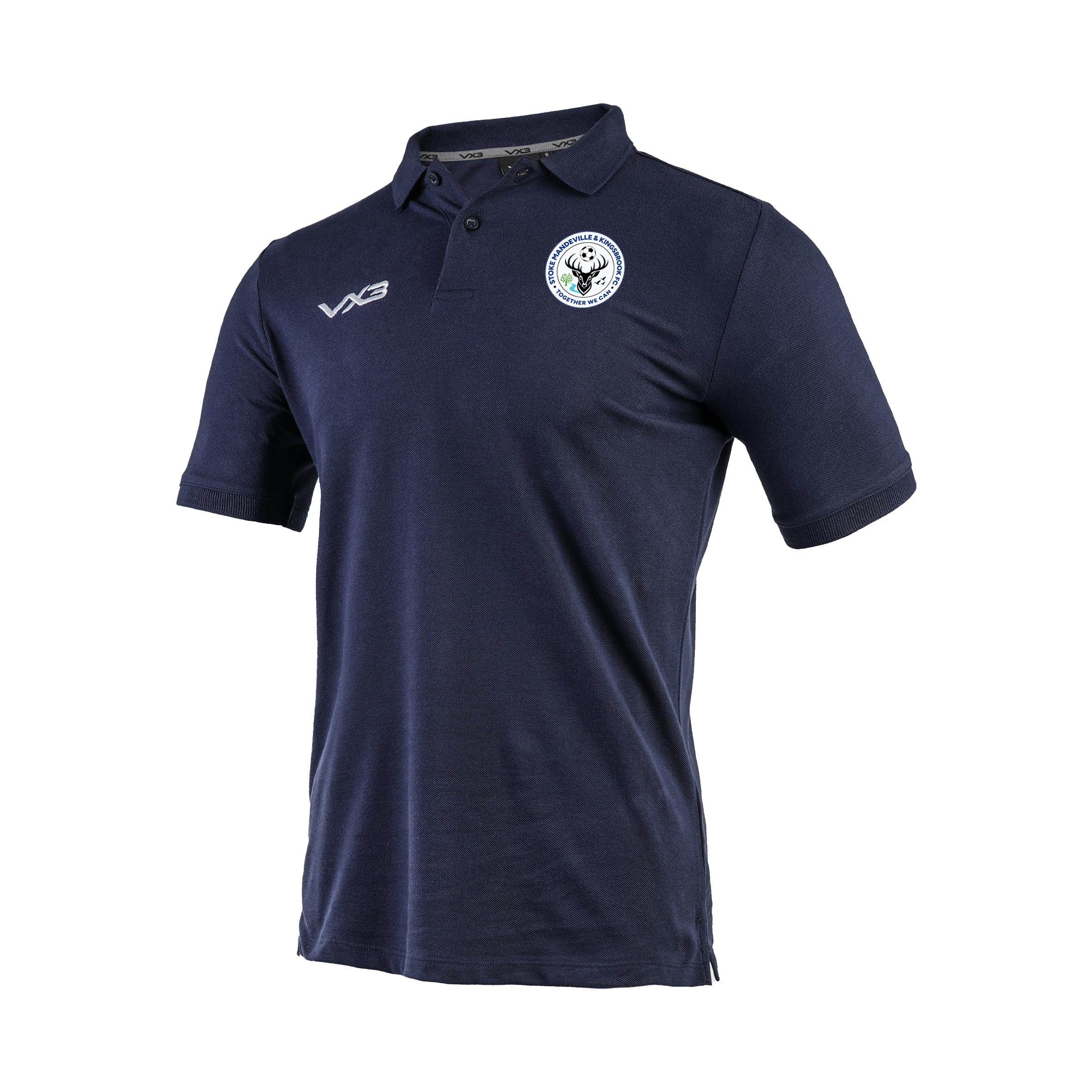 Stoke Mandeville & Kingsbrook FC Navy Primus Polo Shirt