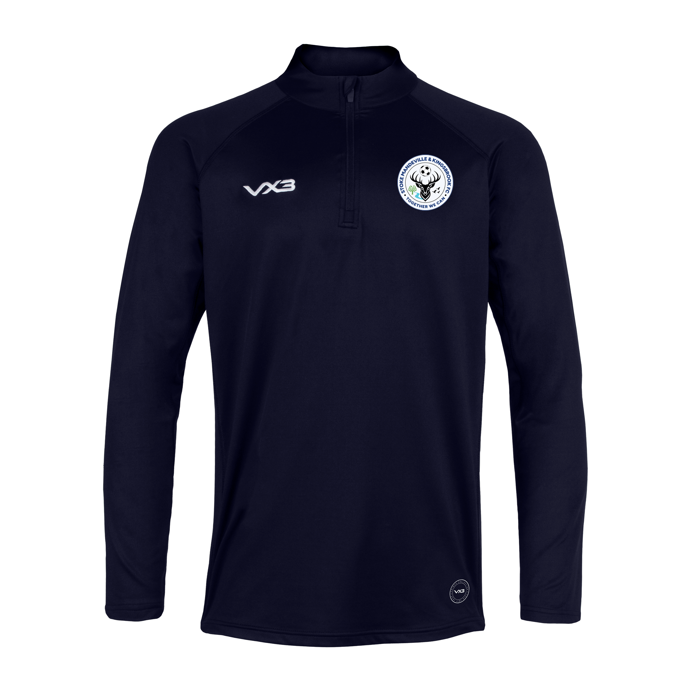 Stoke Mandeville & Kingsbrook FC Navy Primus Quarter Zip