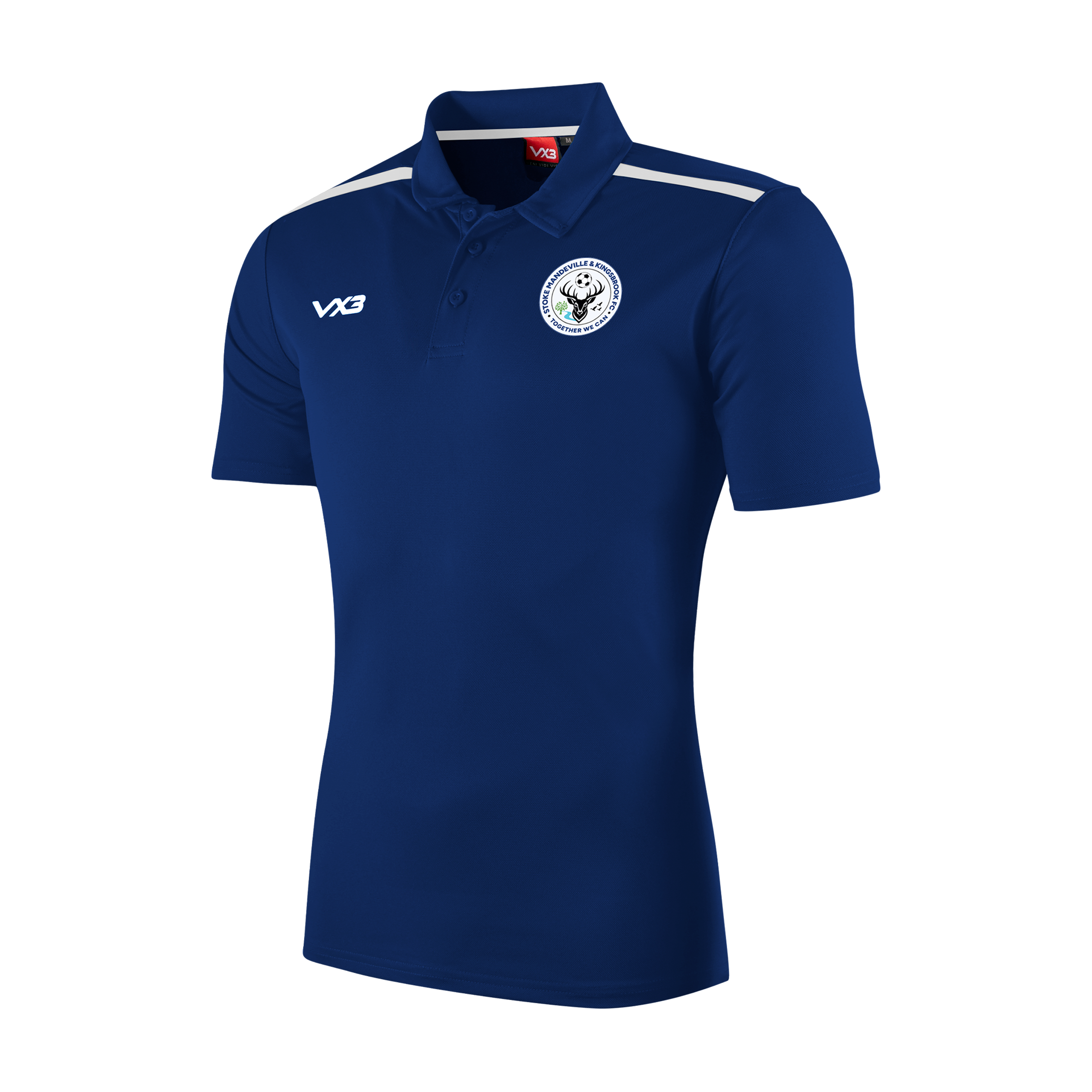 Stoke Mandeville & Kingsbrook FC Navy Fortis Polo