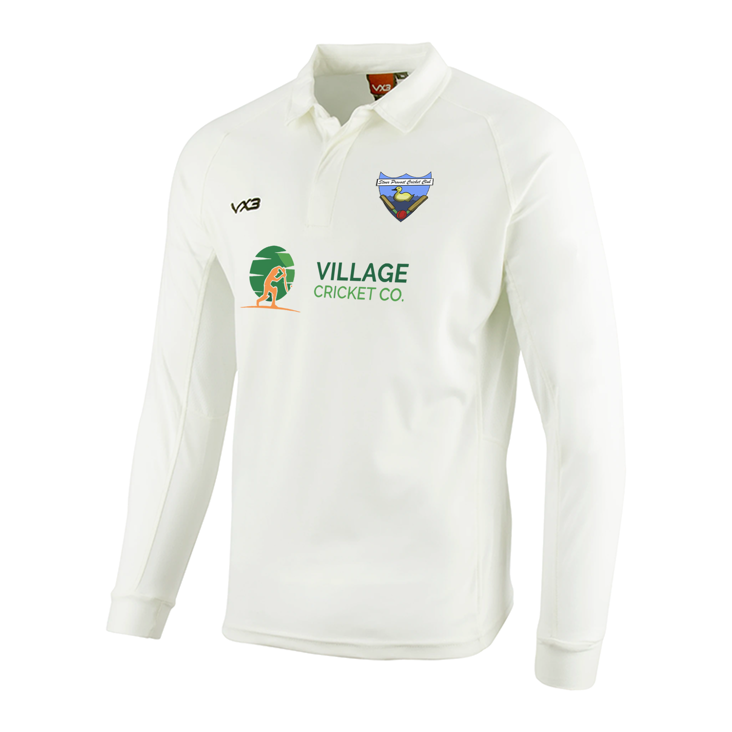 Stour Provost Cricket Club Youth Long Sleeve Shirt