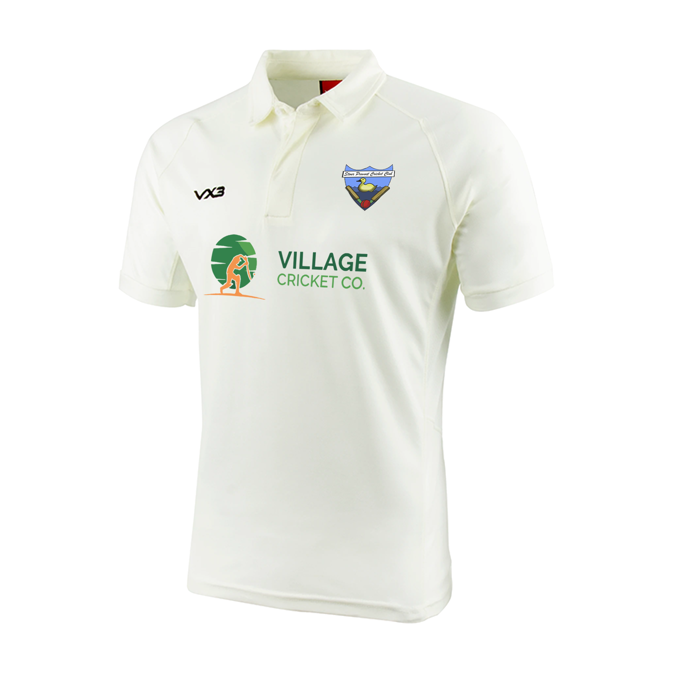 Stour Provost Cricket Club Youth Short Sleeve Shirt