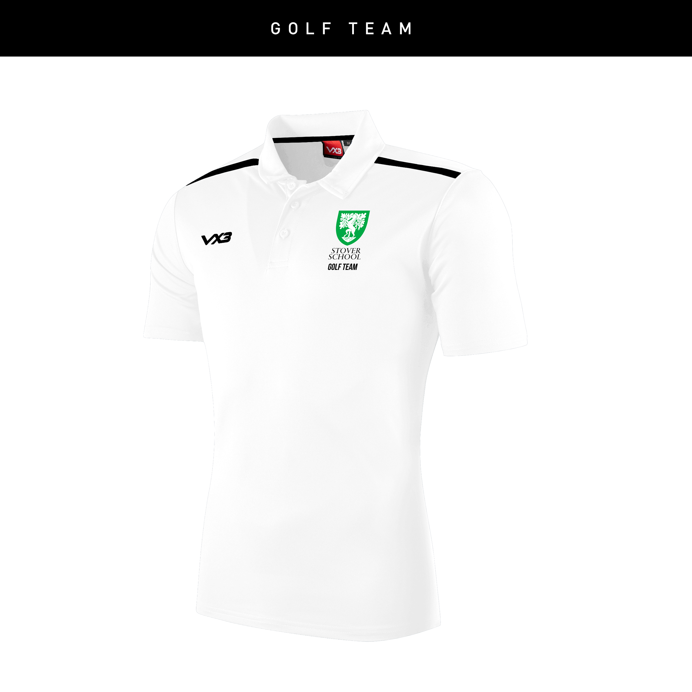 Stover School - Sports Uniform Fortis Polo Golf Team