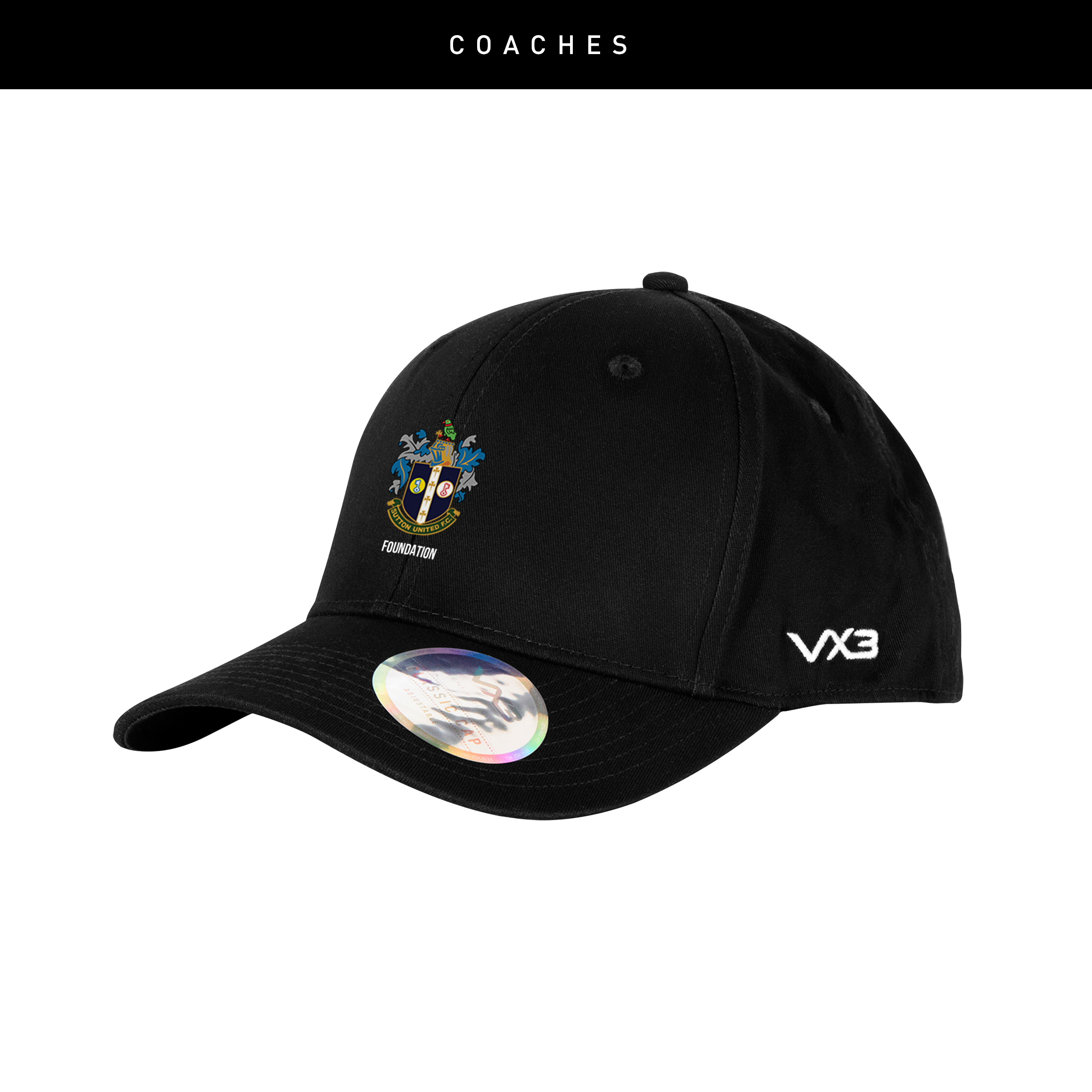 Sutton United Girls Coaches Classic Cap