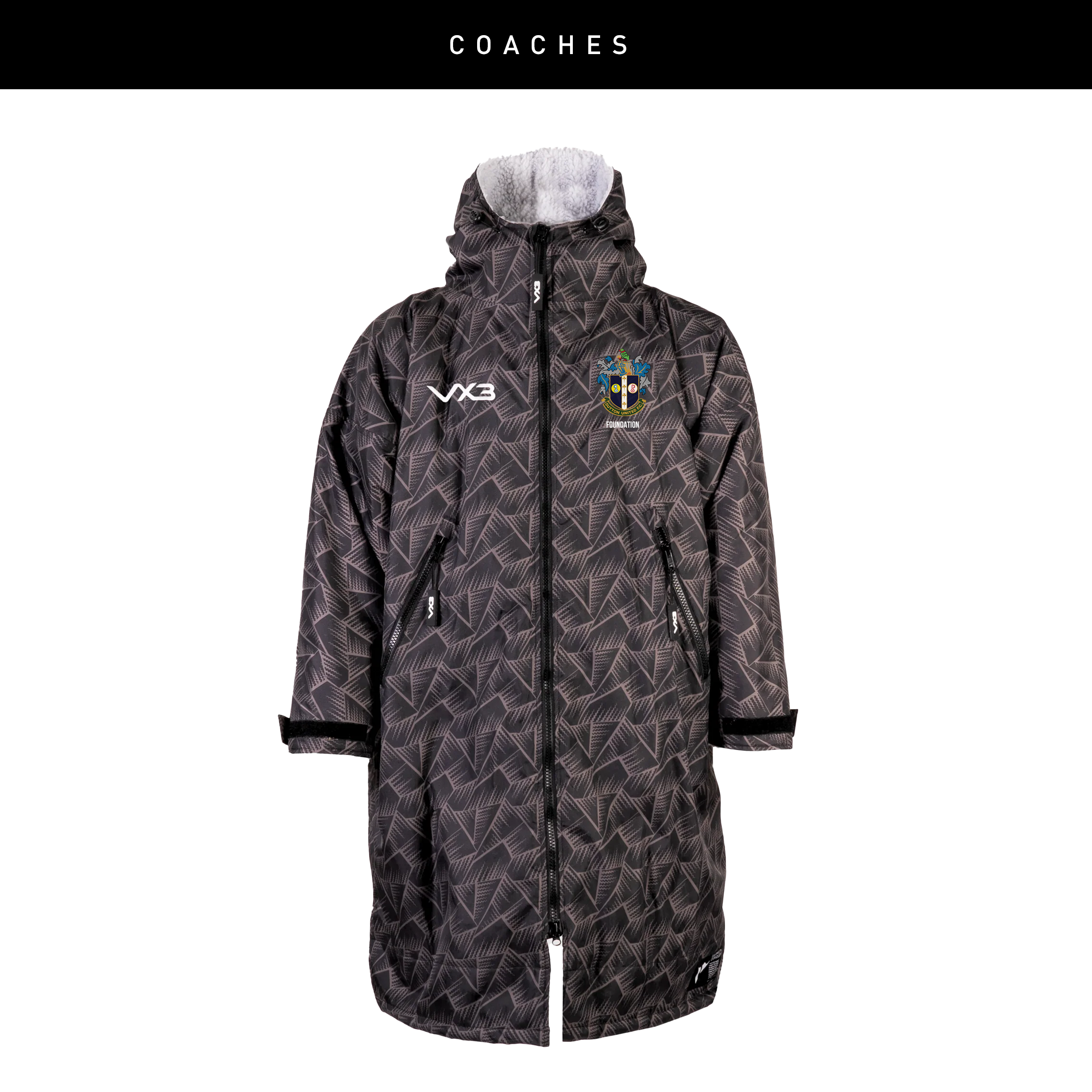 Sutton United Girls Coaches Duro Elite Sports Robe